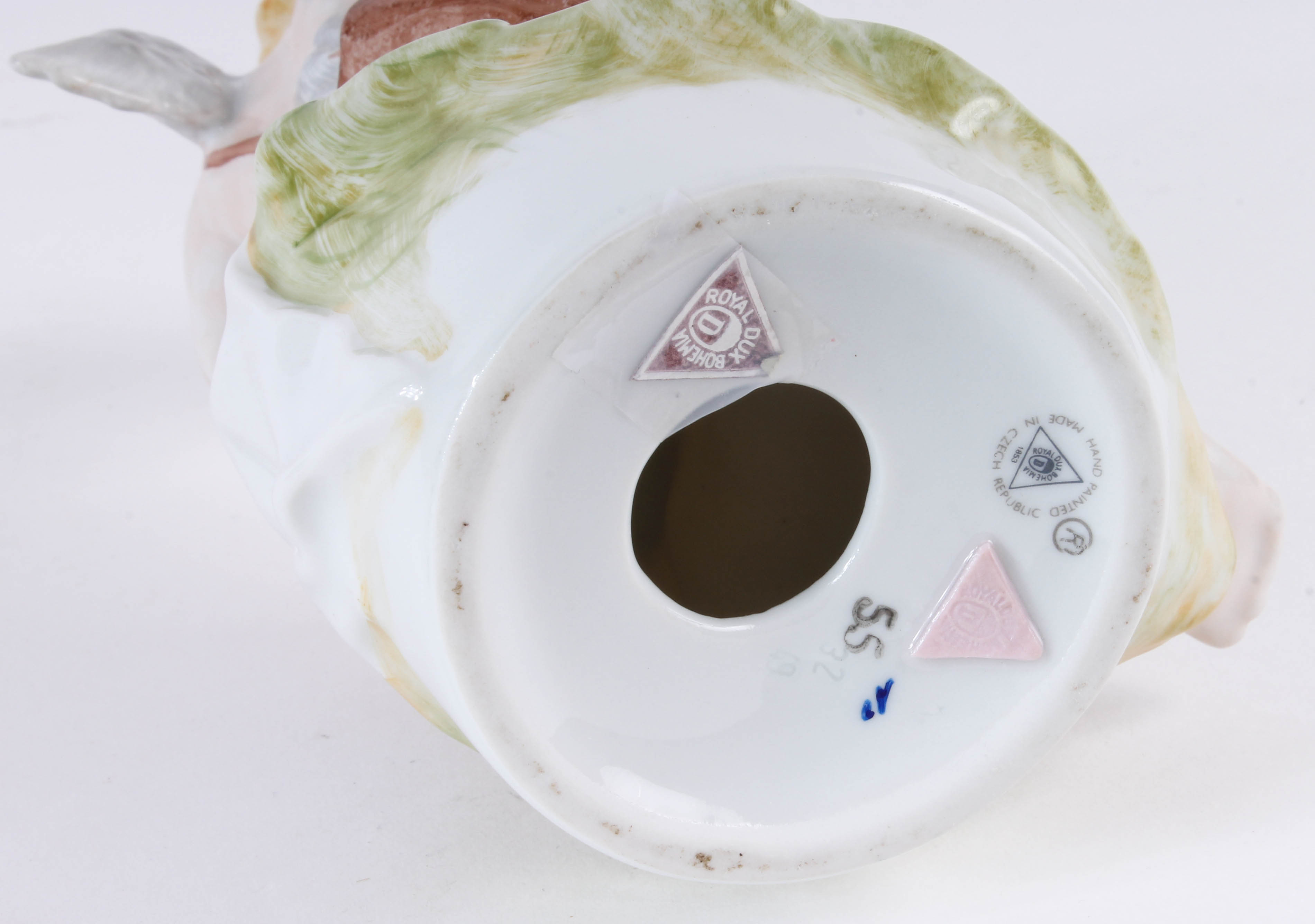 Royal Dux Cherub Figurine