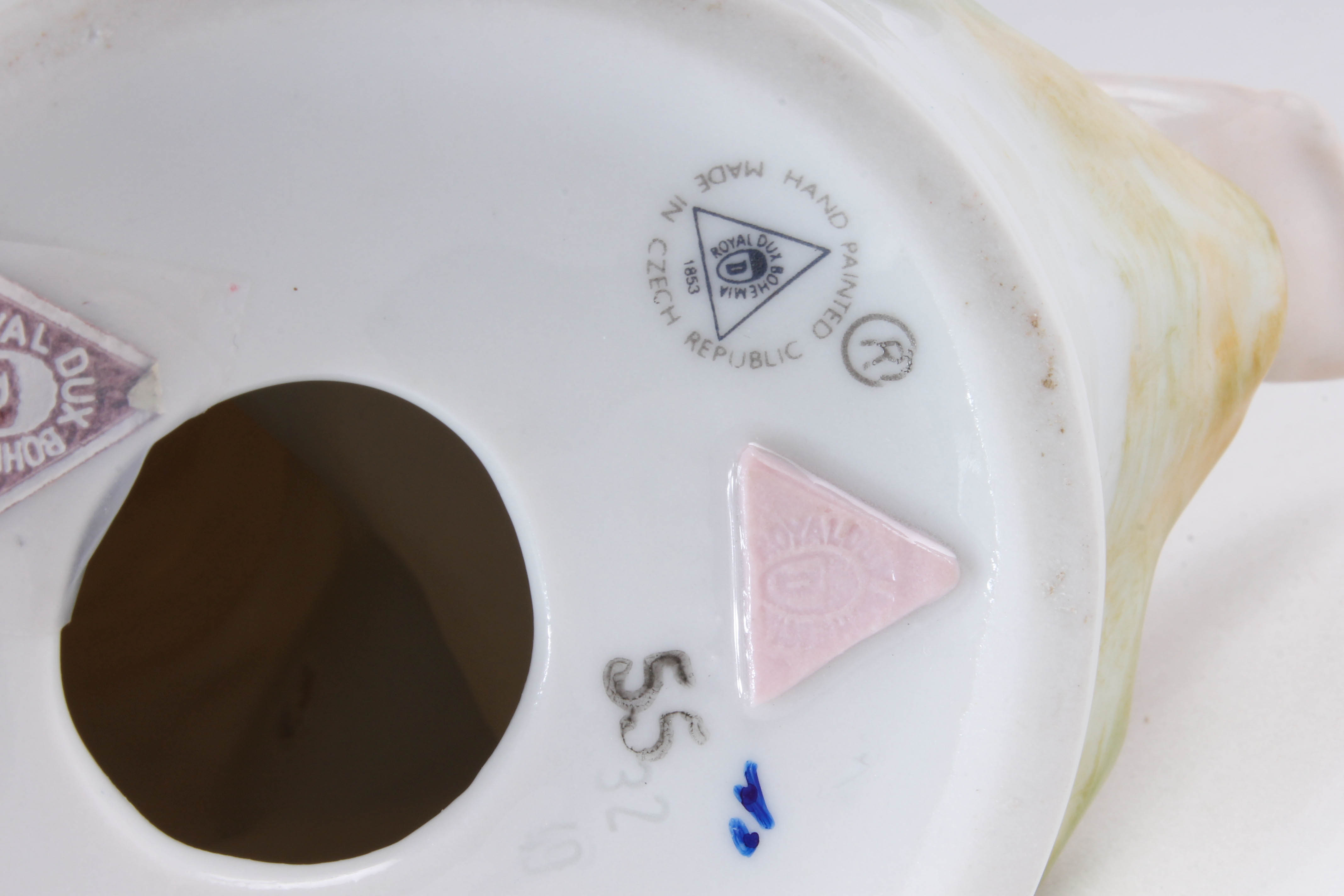 Royal Dux Cherub Figurine