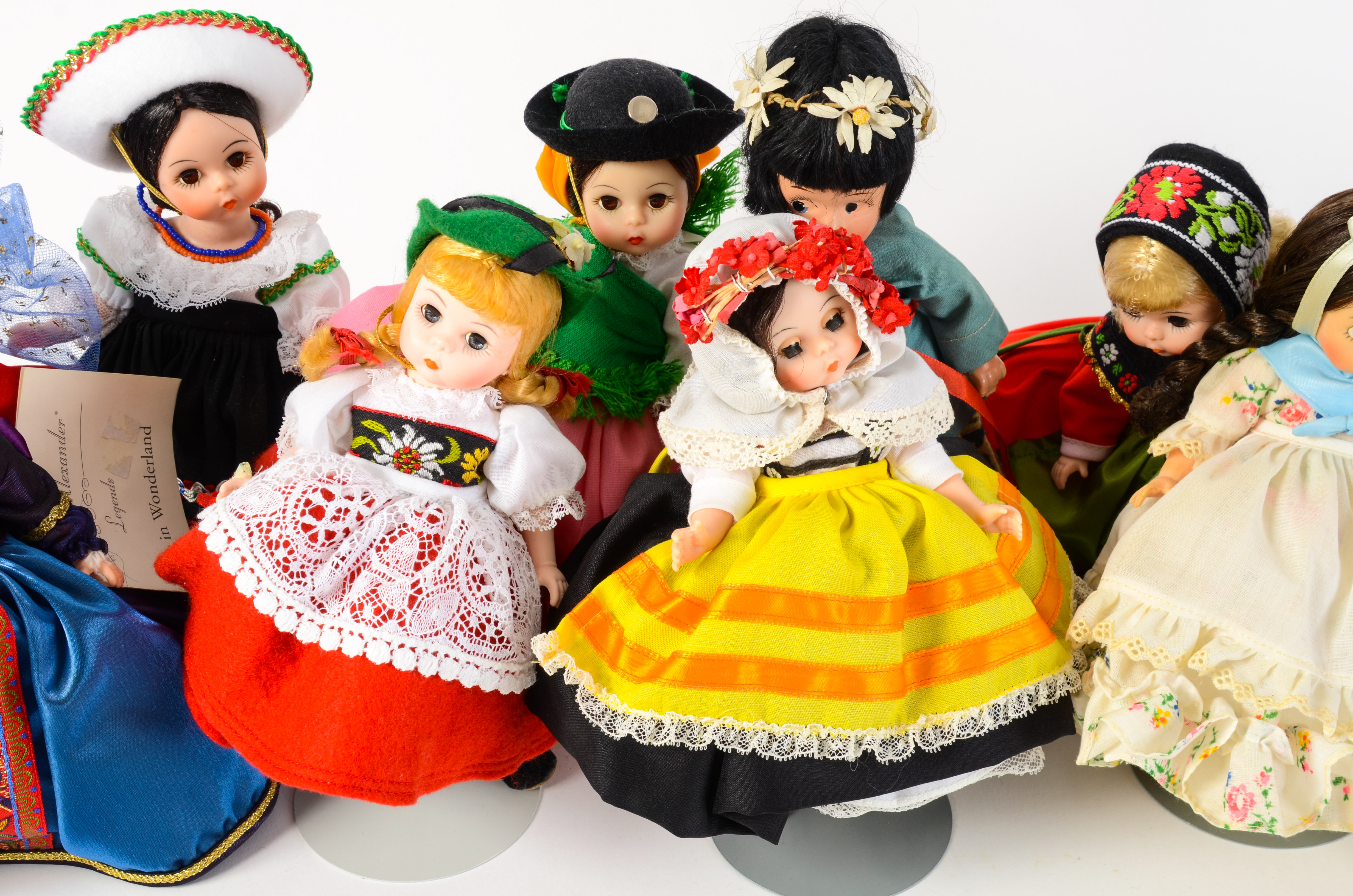 Vintage International Madame Alexander Dolls