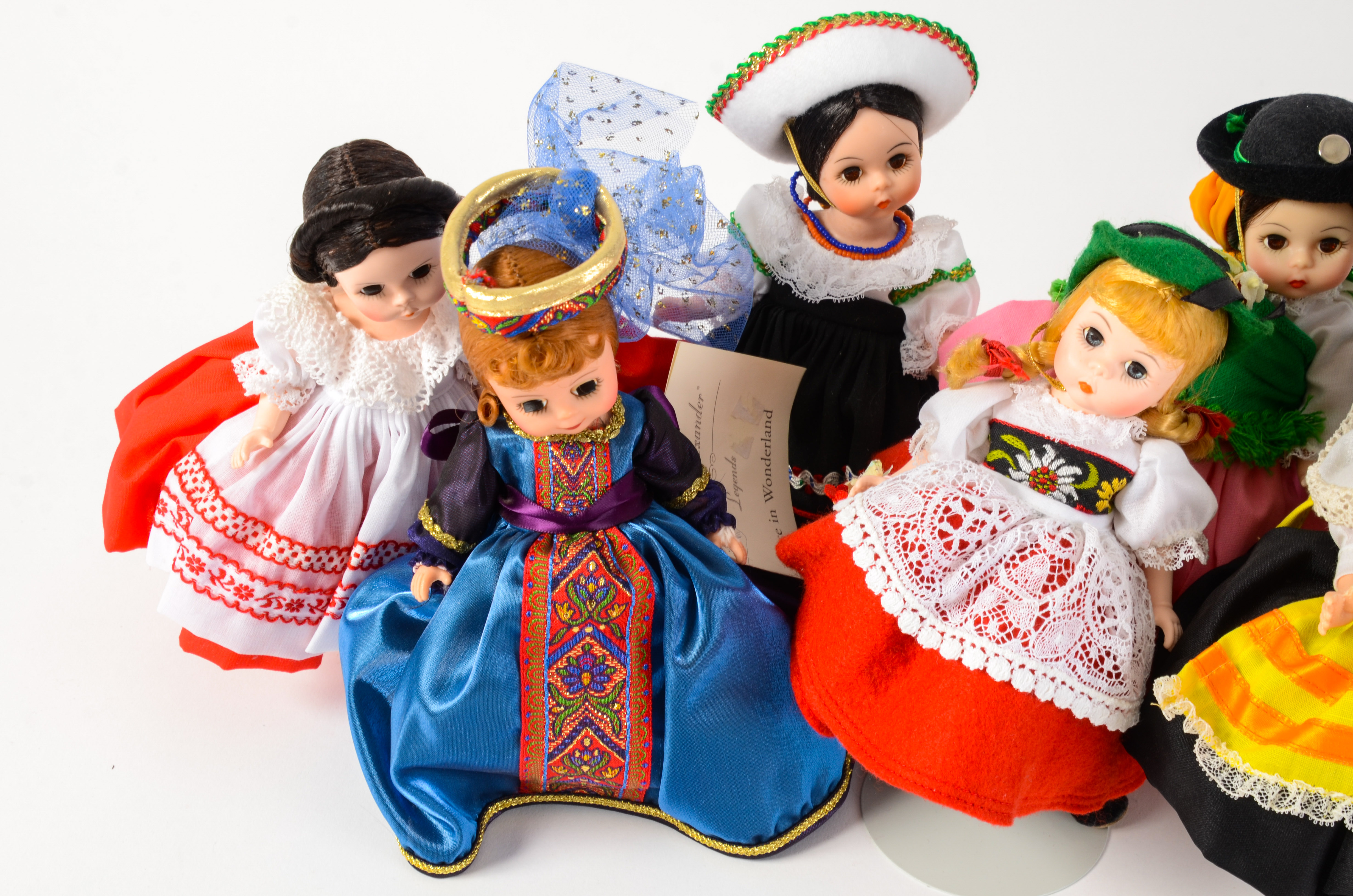 Vintage International Madame Alexander Dolls