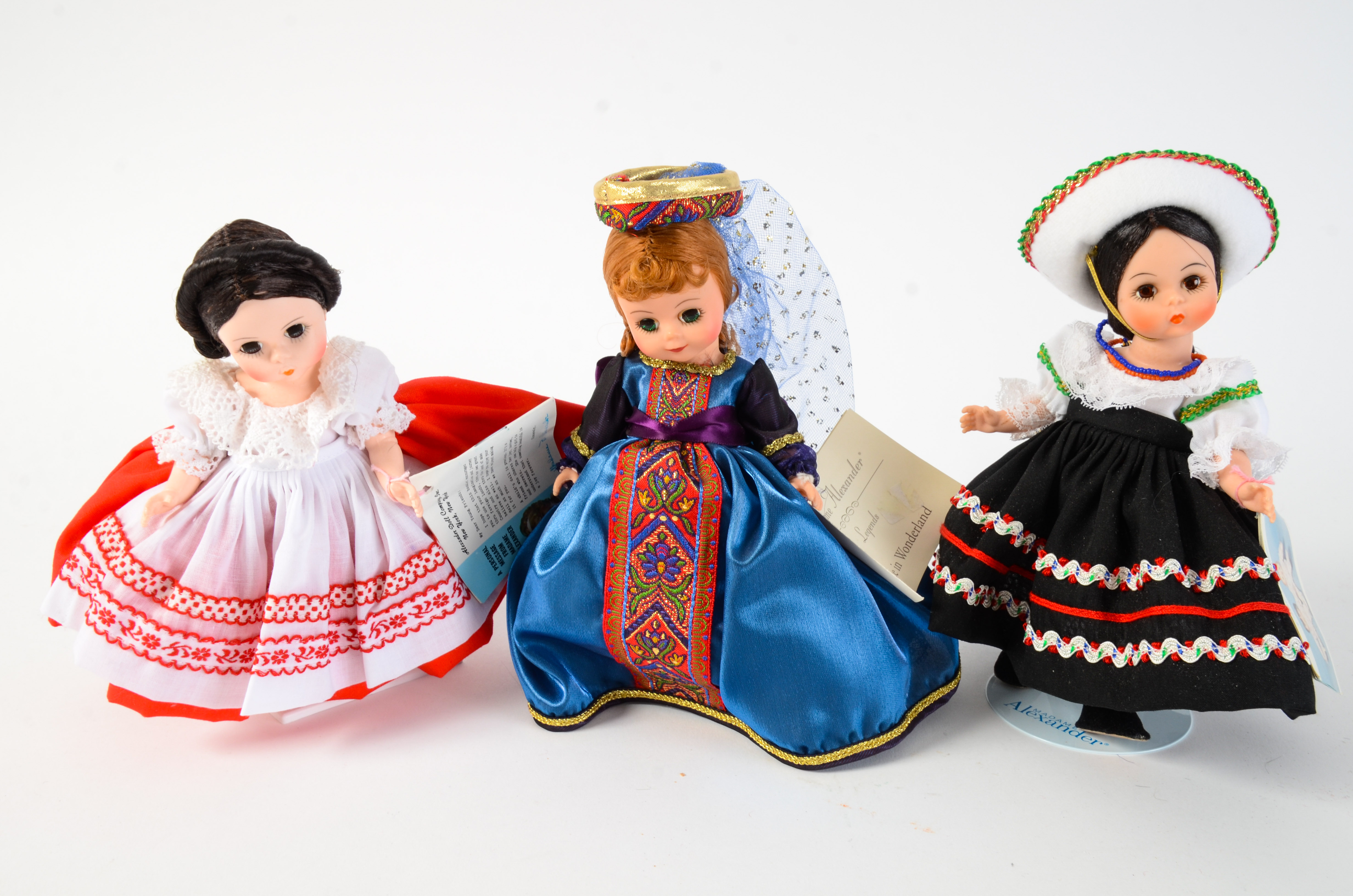 Vintage International Madame Alexander Dolls