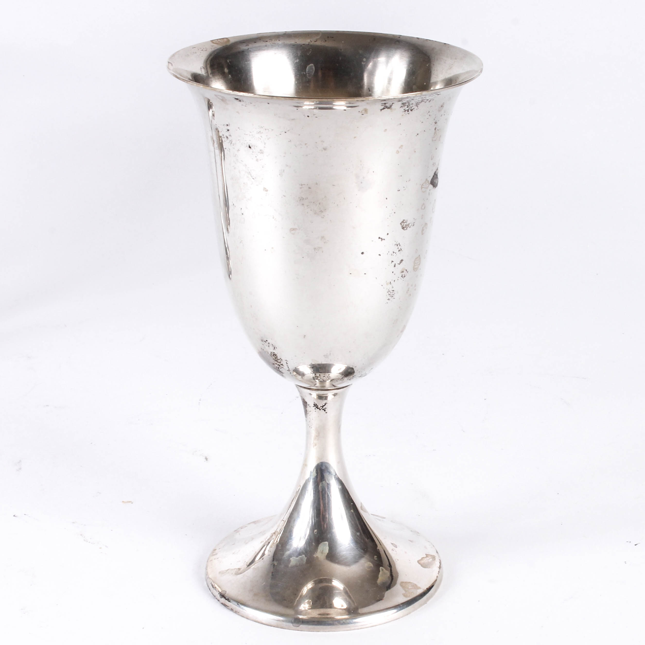 Eight Sterling Silver Goblets
