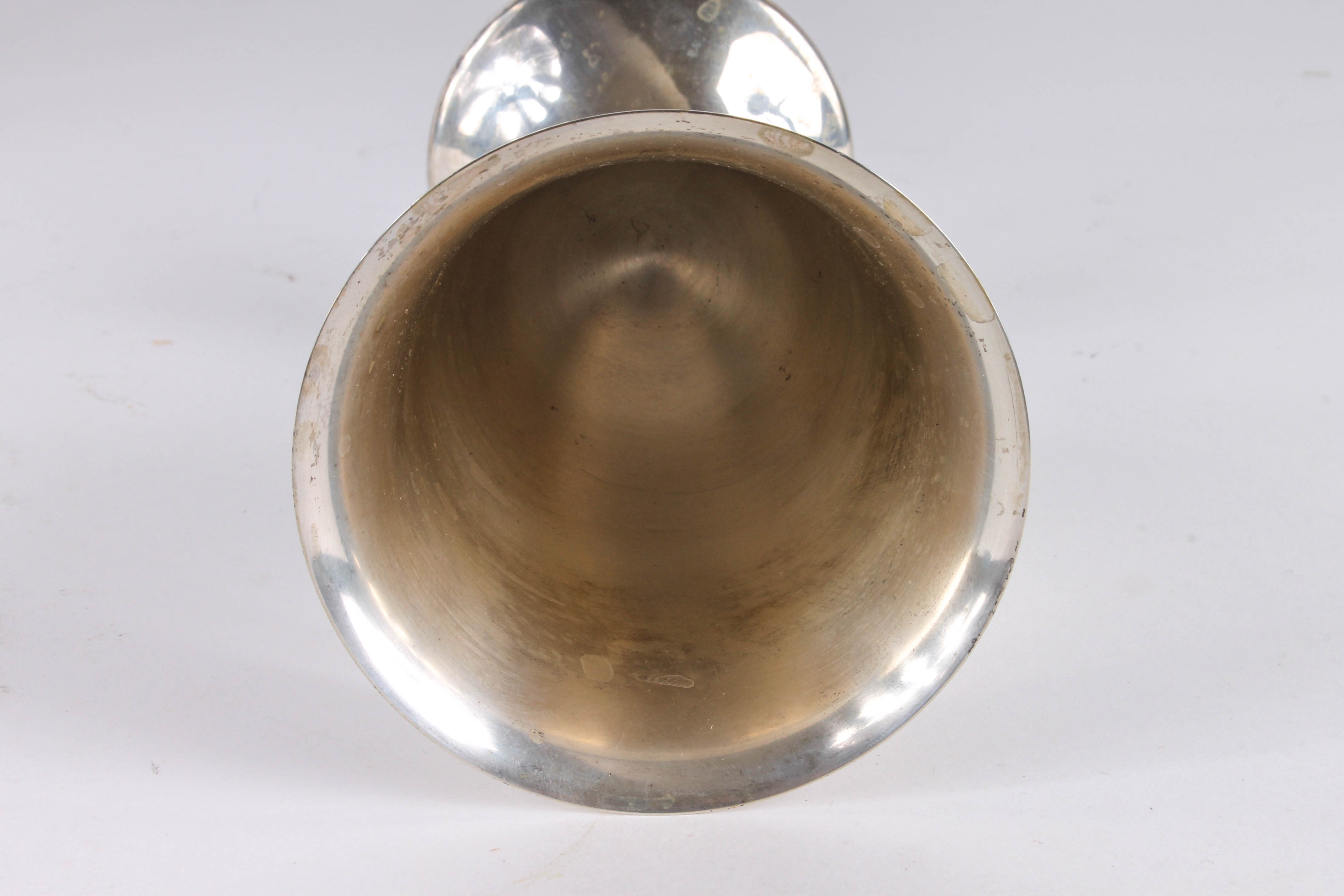 Eight Sterling Silver Goblets