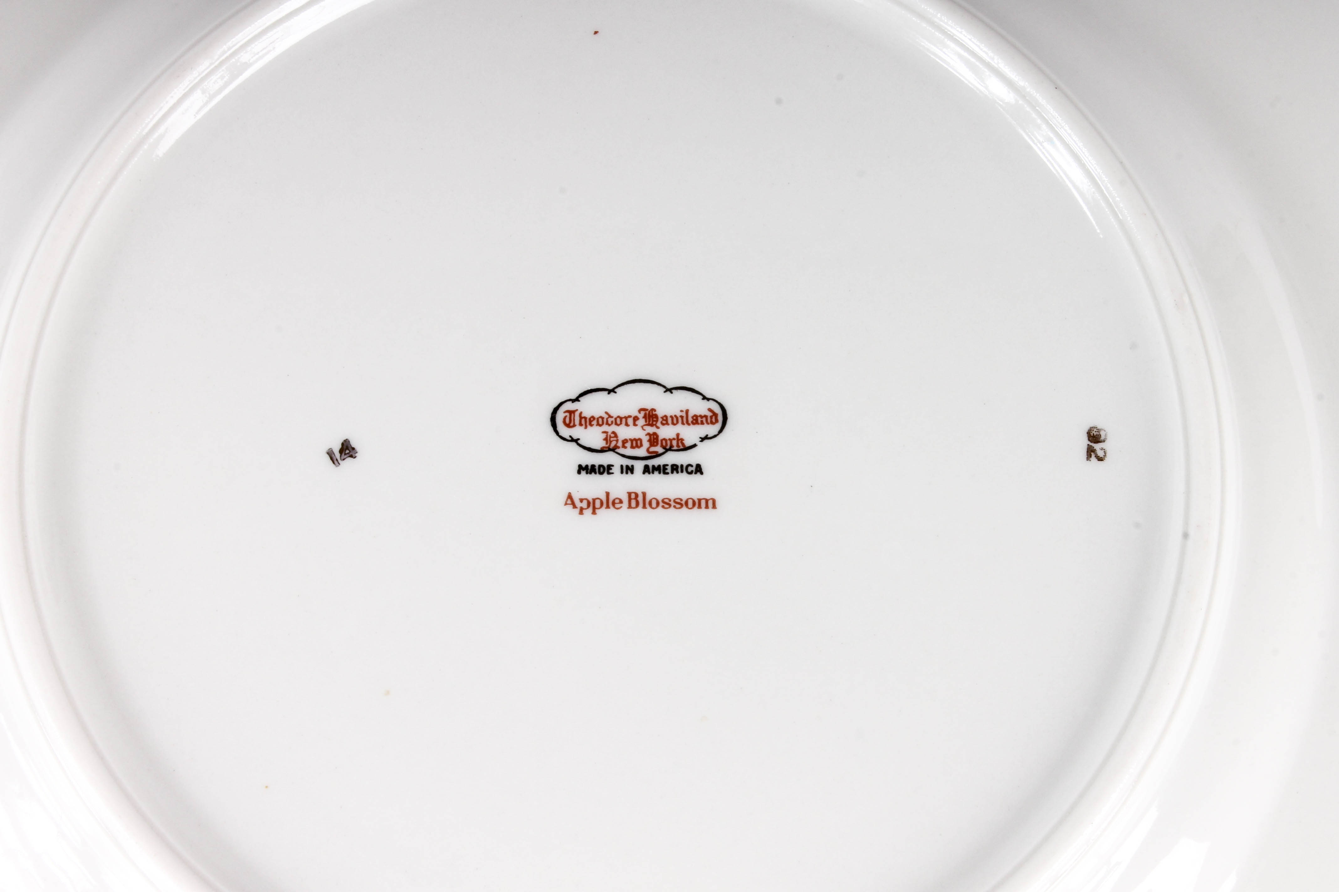 Theodore Haviland "Apple Blossom" China Set