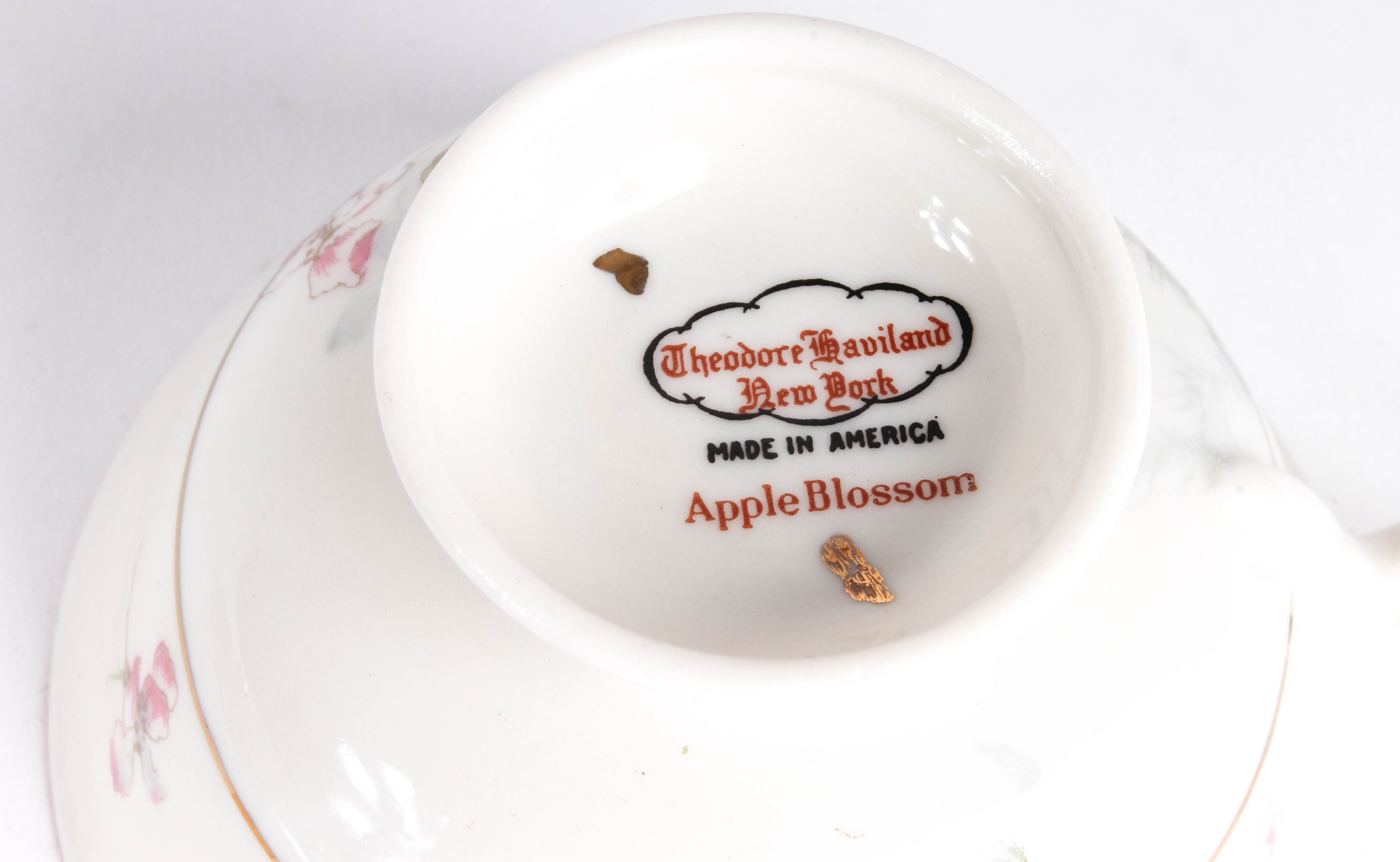 Theodore Haviland "Apple Blossom" China Set