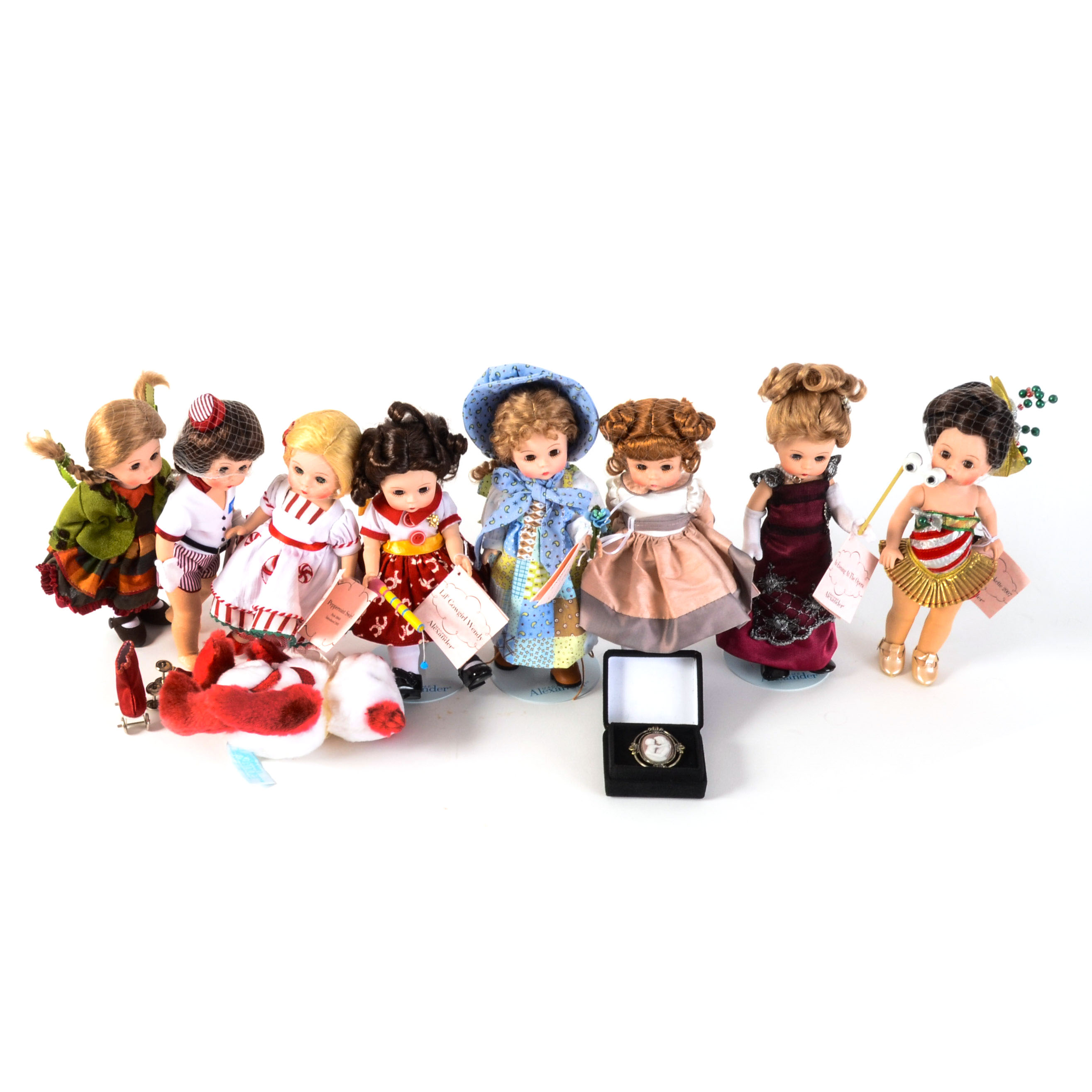 Collection of Madame Alexander Dolls