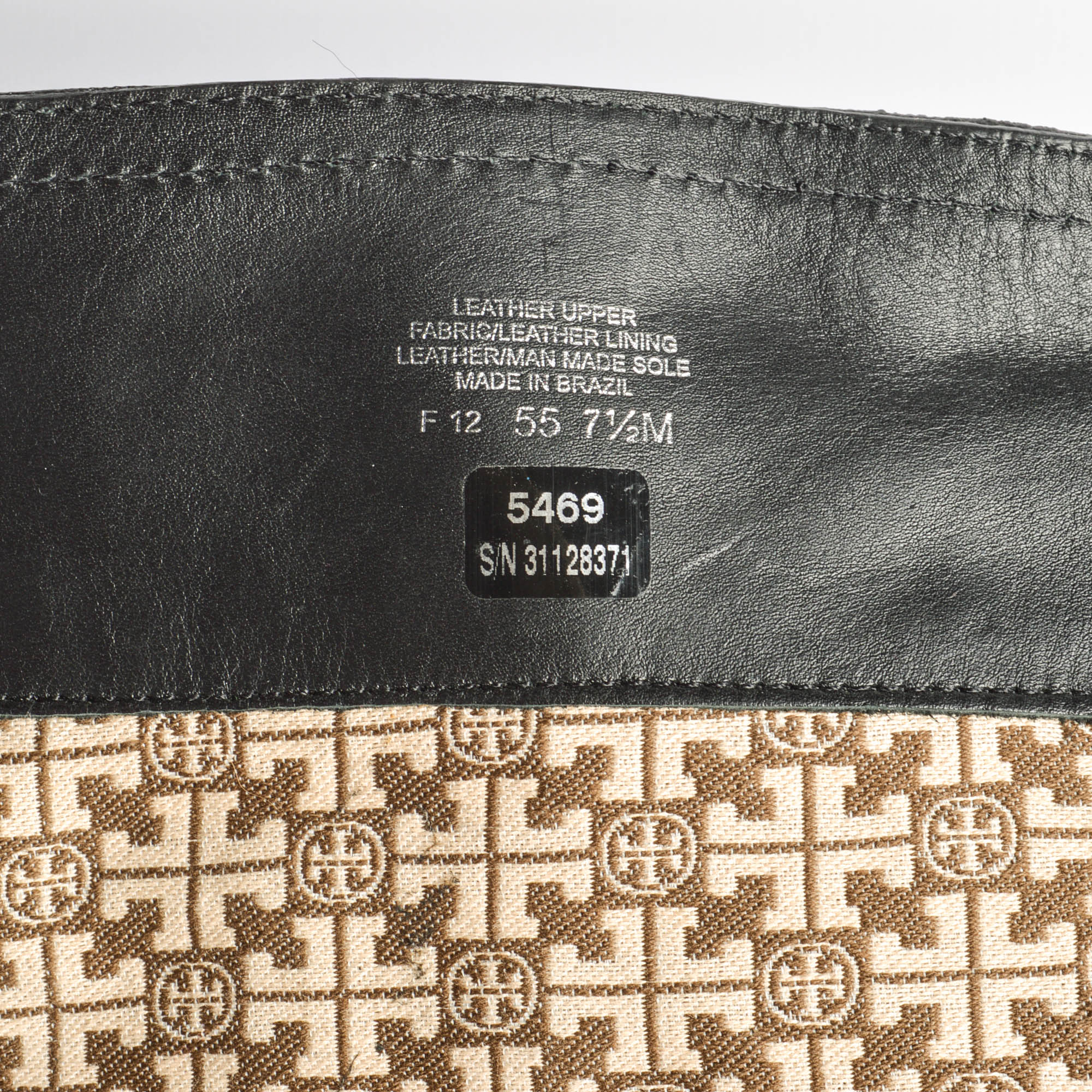 Tory Burch Black Leather Julian Riding Boots