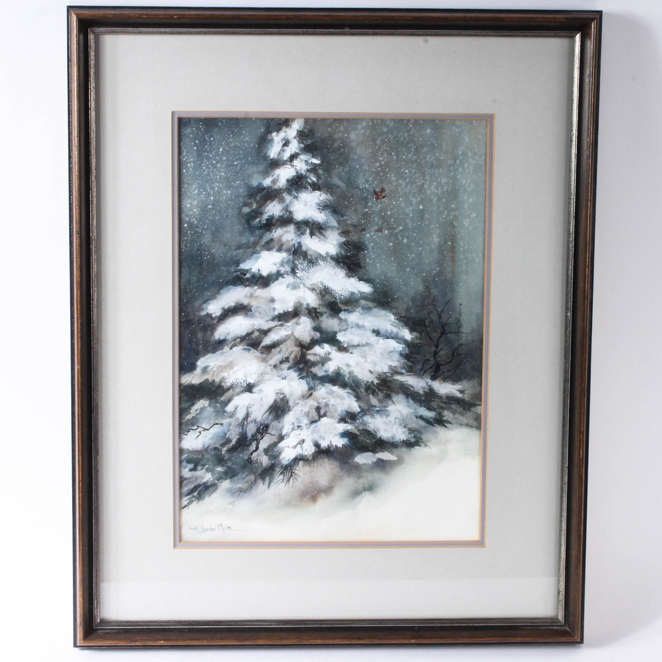 Mary Vander Molen Watercolor of a Tree