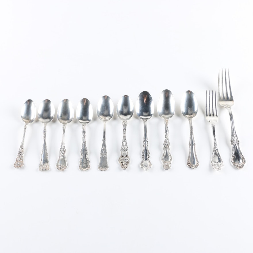 Sterling Silver Flatware Featuring Reed & Barton