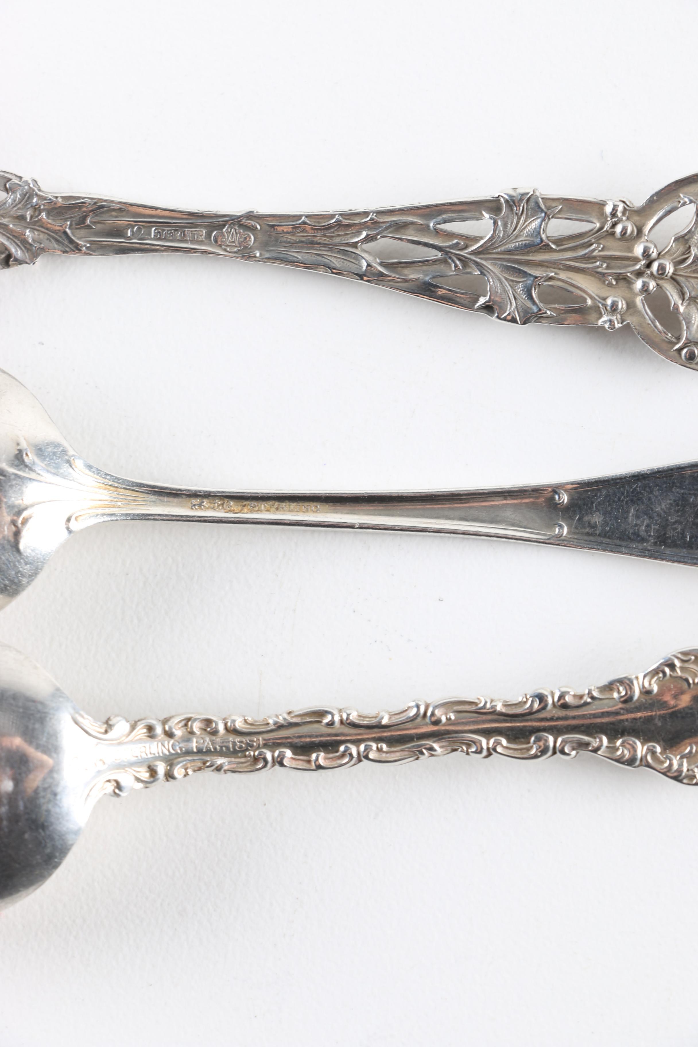 Sterling Silver Flatware Featuring Reed & Barton