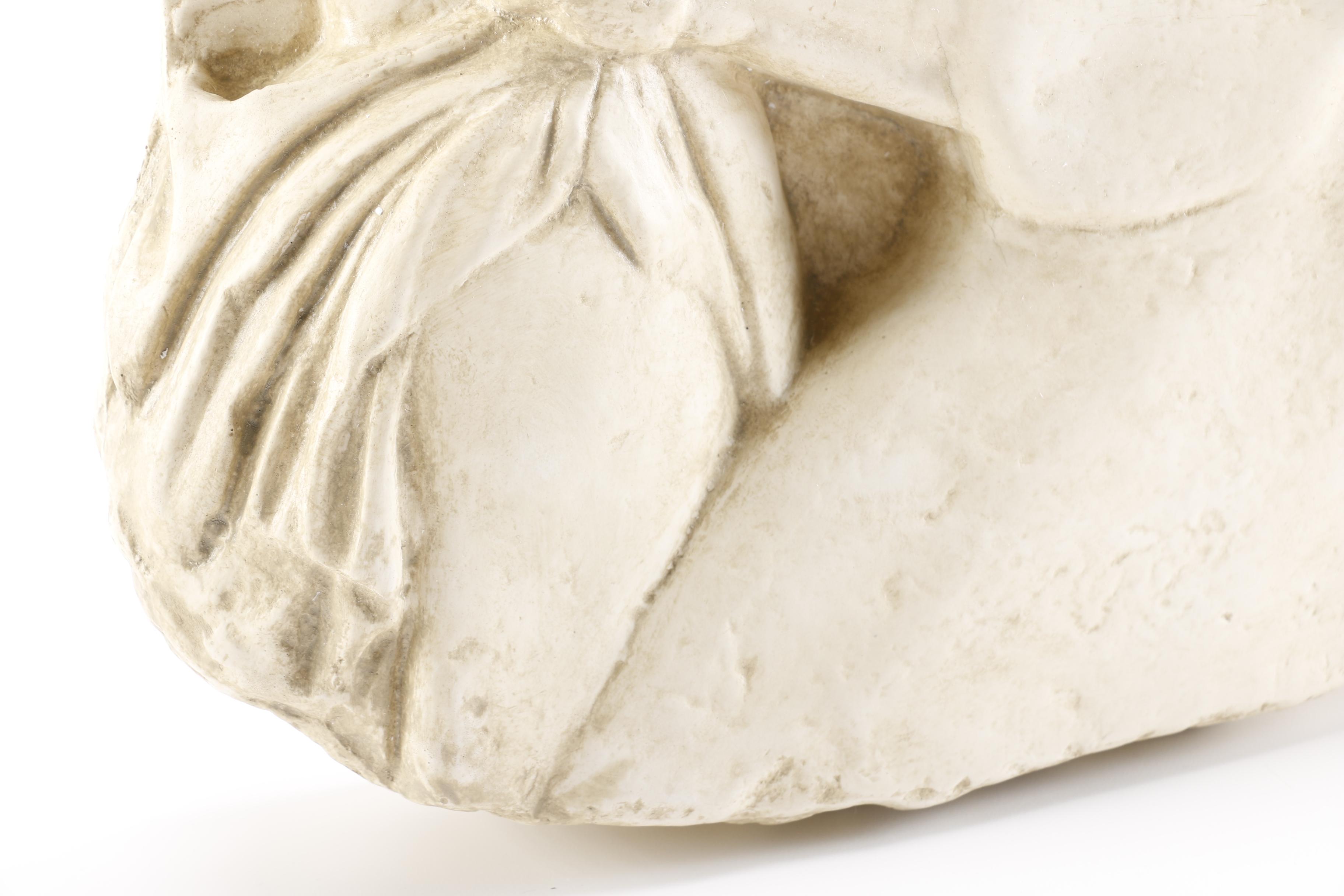 Classical Reproduction Relief of Man and Horse