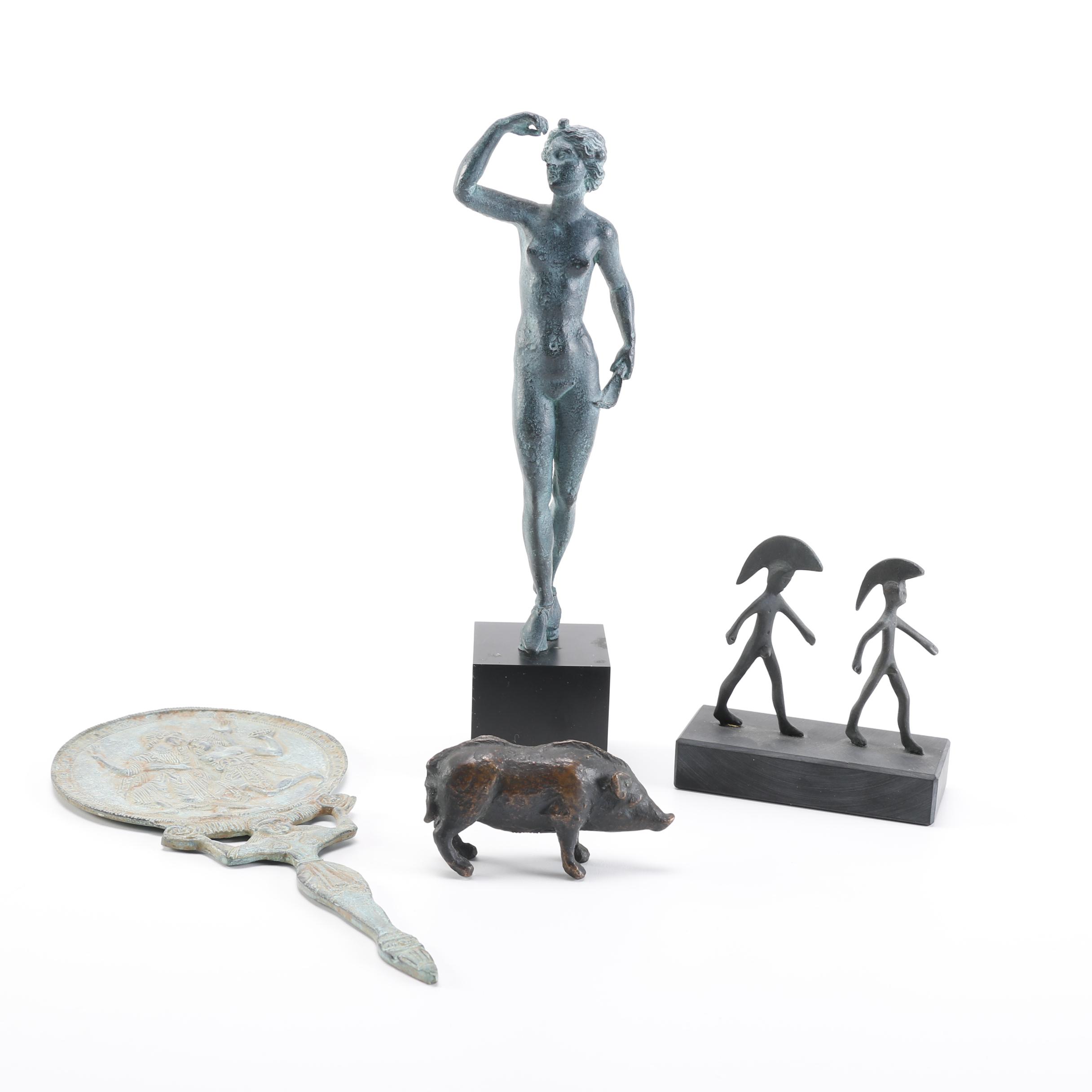 Assortment of Reproduction Statues
