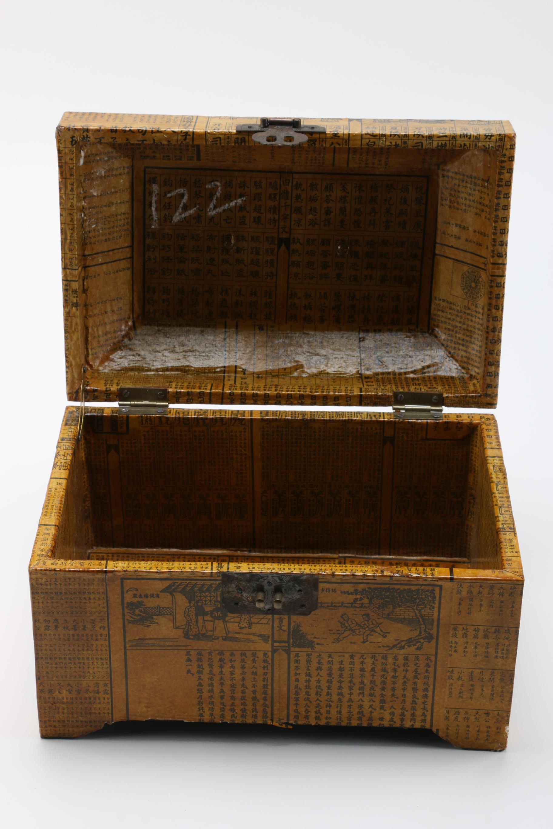 Chinese Decoupage Chest