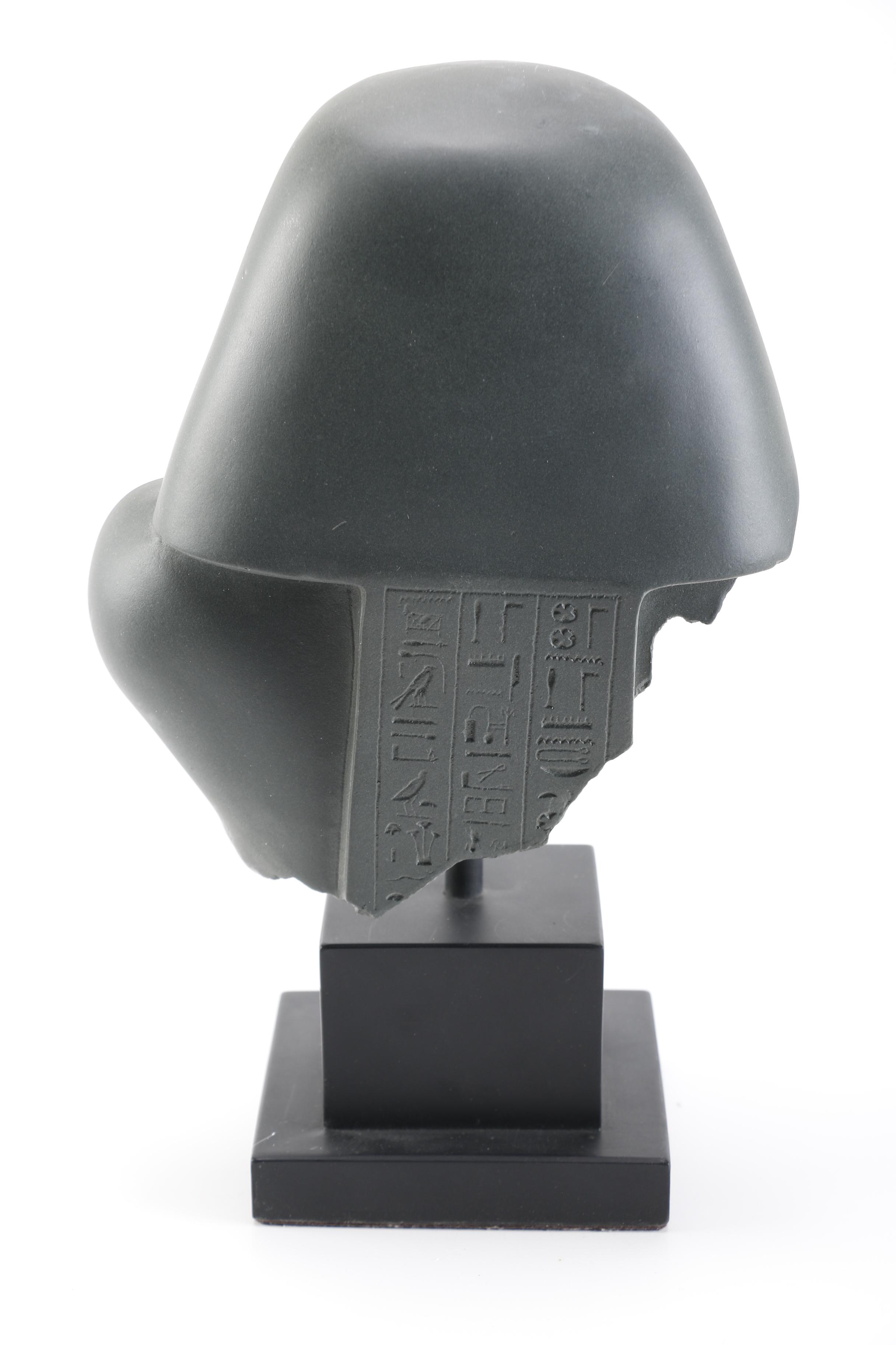Reproduction Resin Pharaoh Sculpture