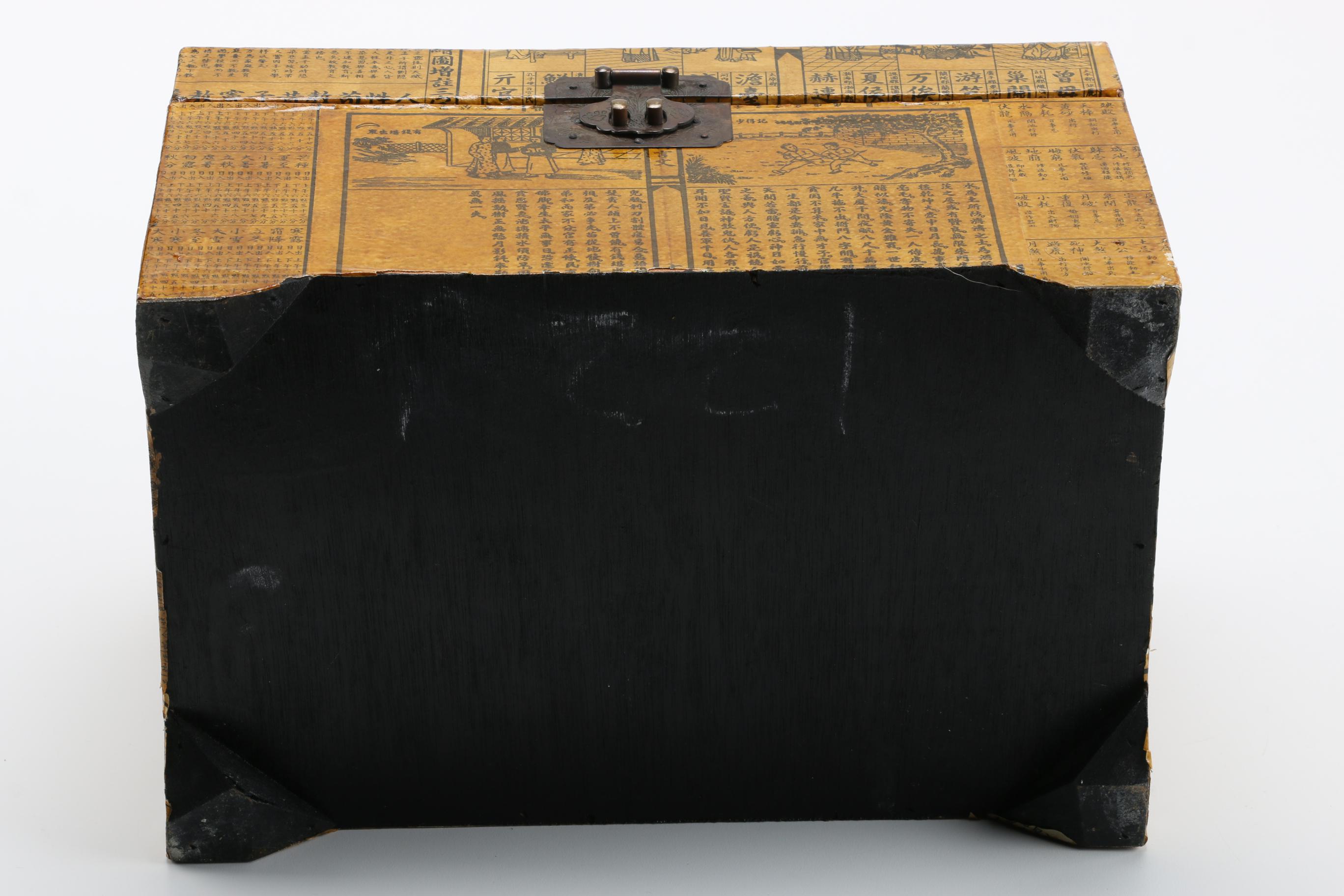 Chinese Decoupage Chest