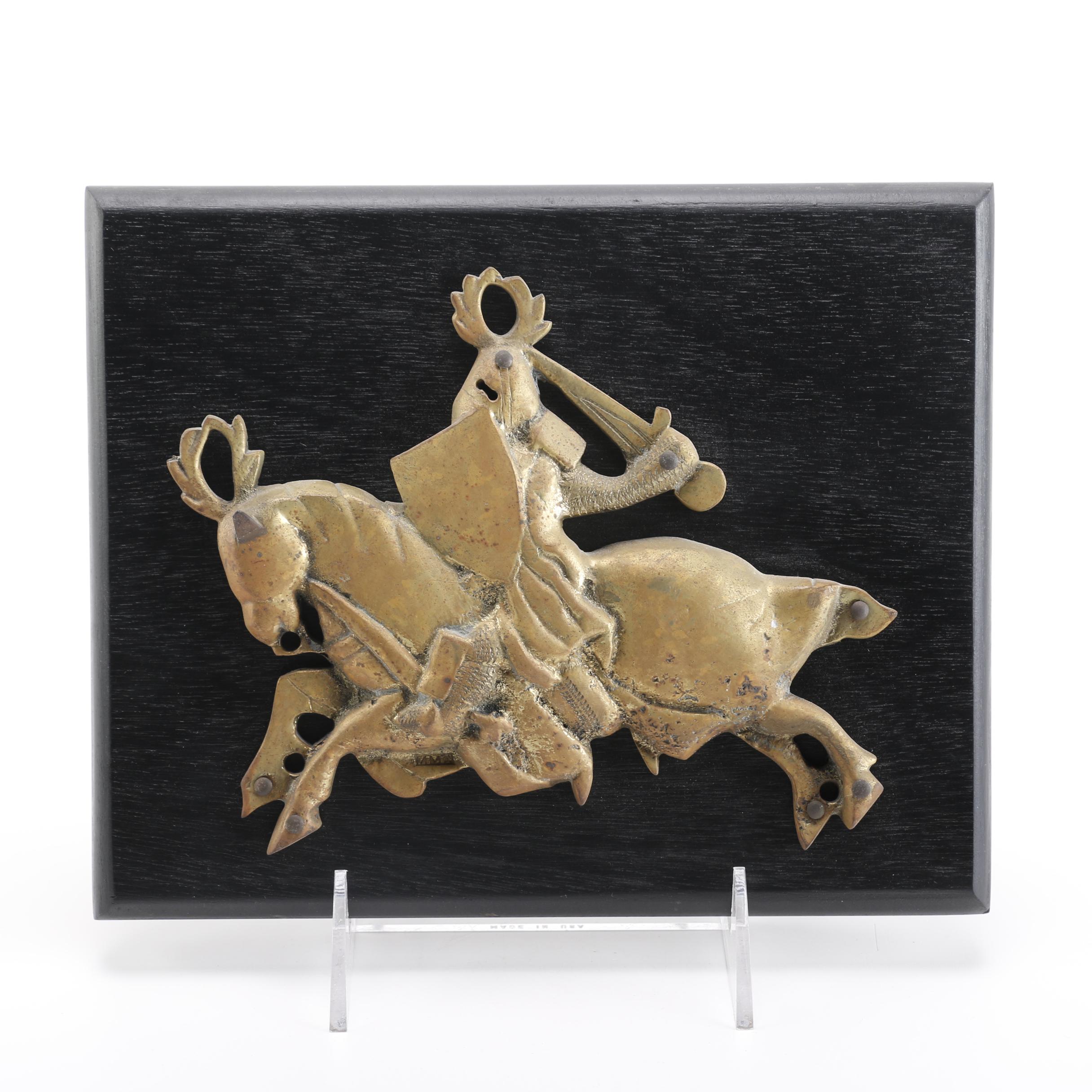 Resin Knight Wall Decor