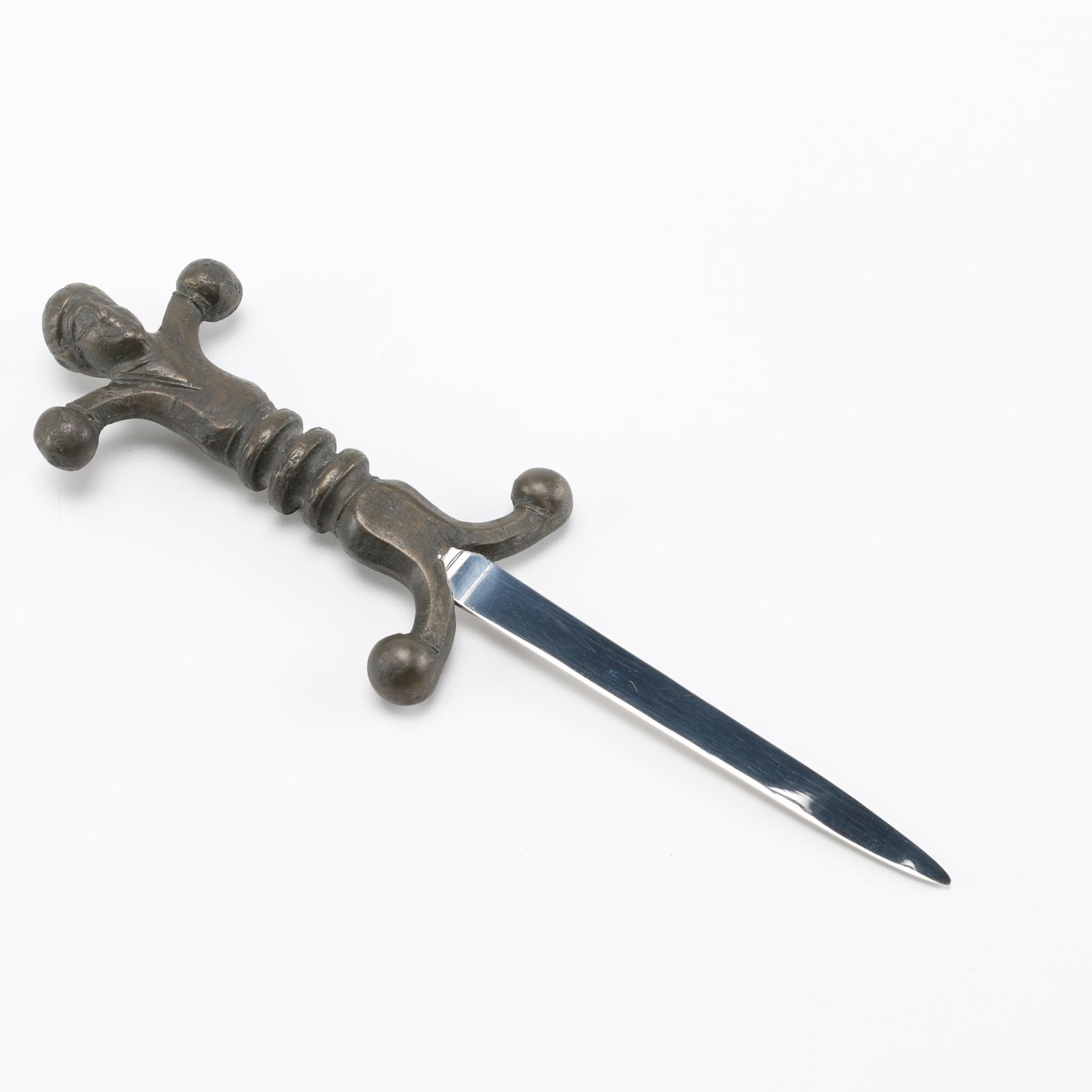 Figural Handle Letter Opener