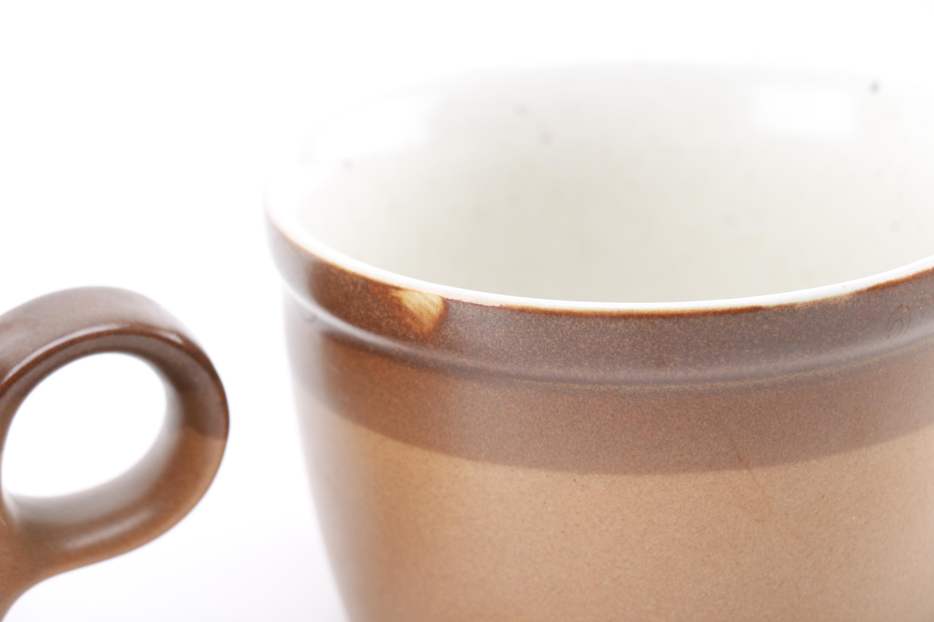 Mikasa "Buckskin" Tea Cups and Saucers