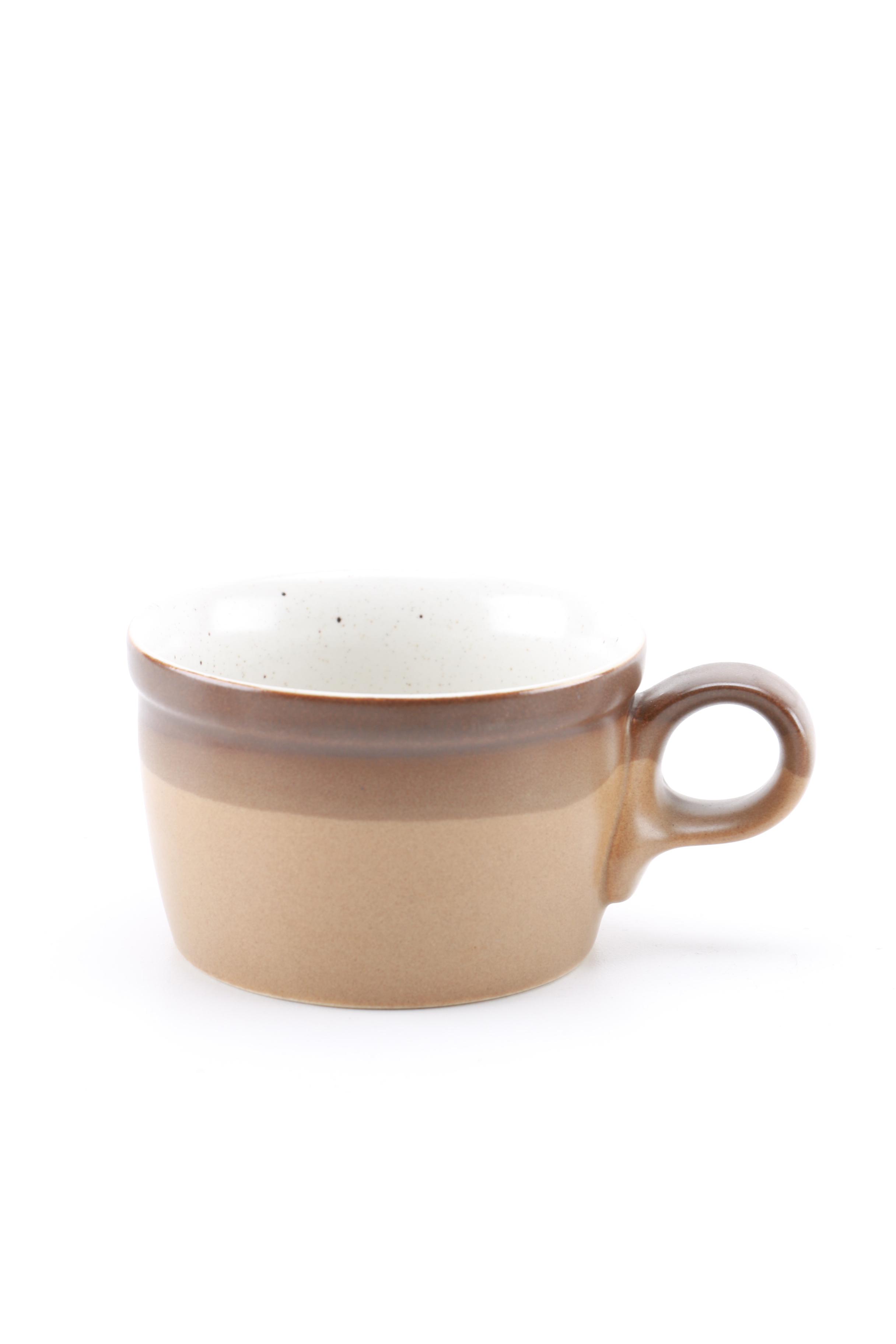 Mikasa "Buckskin" Tea Cups and Saucers