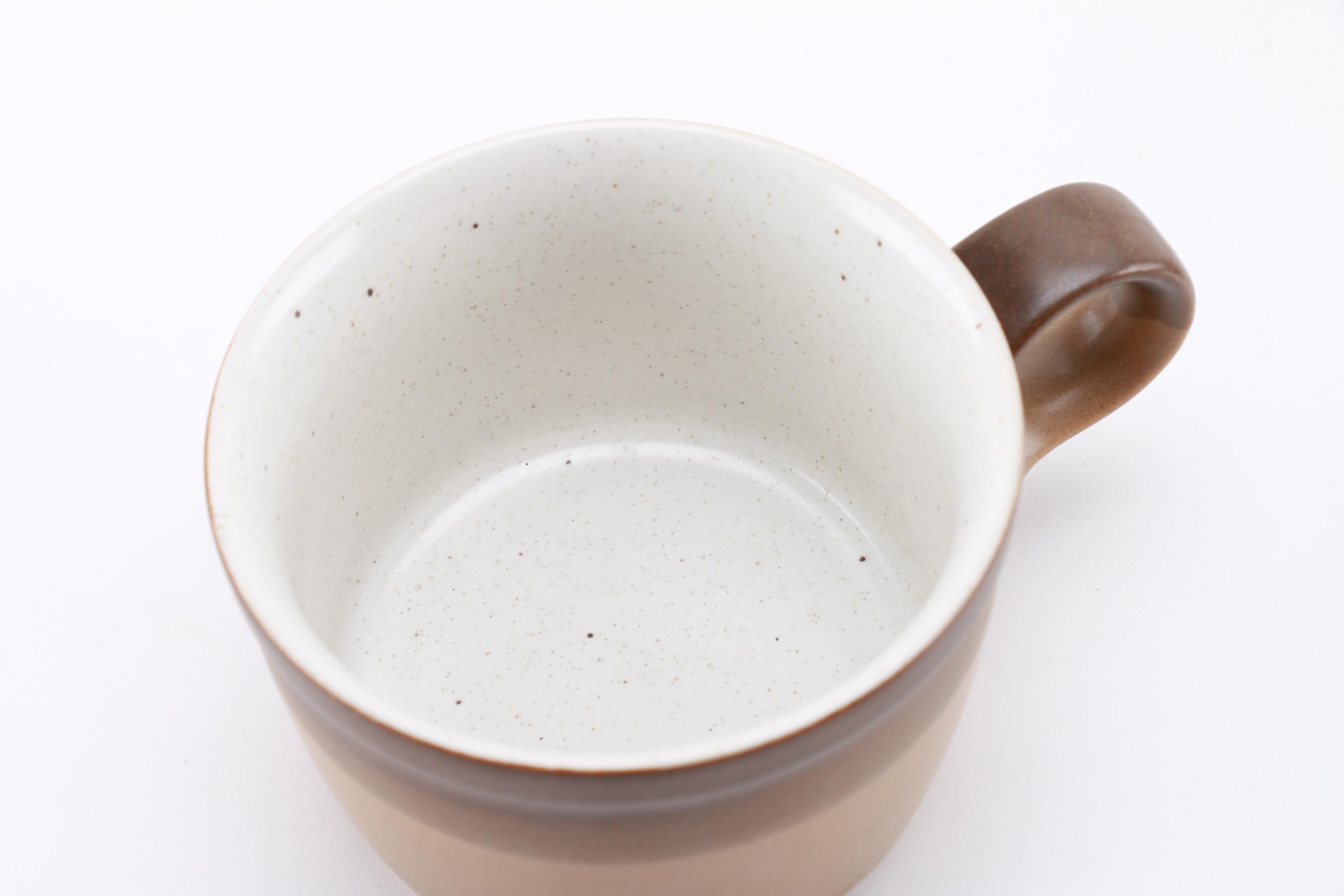 Mikasa "Buckskin" Tea Cups and Saucers