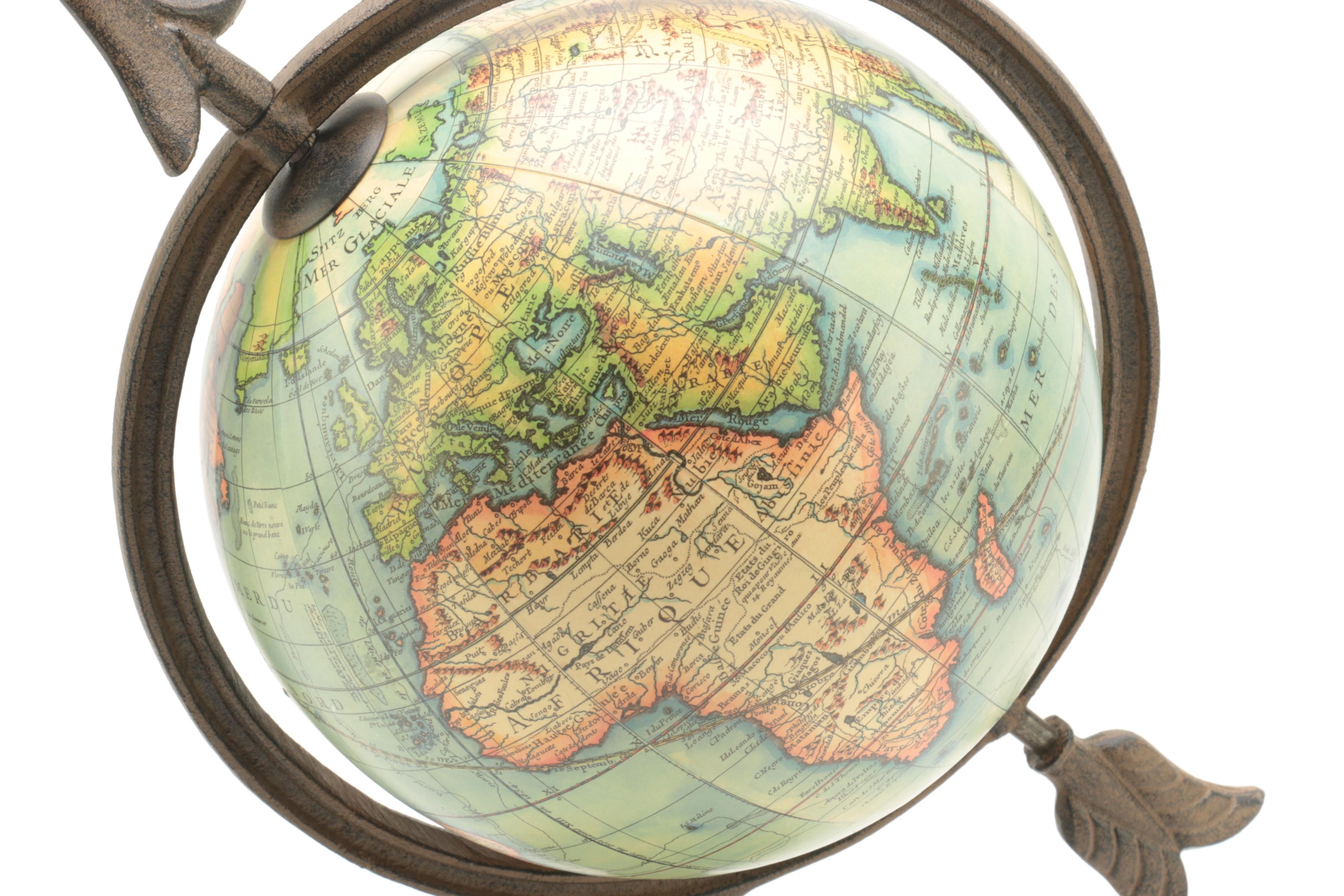 Vintage Style Desk Globe