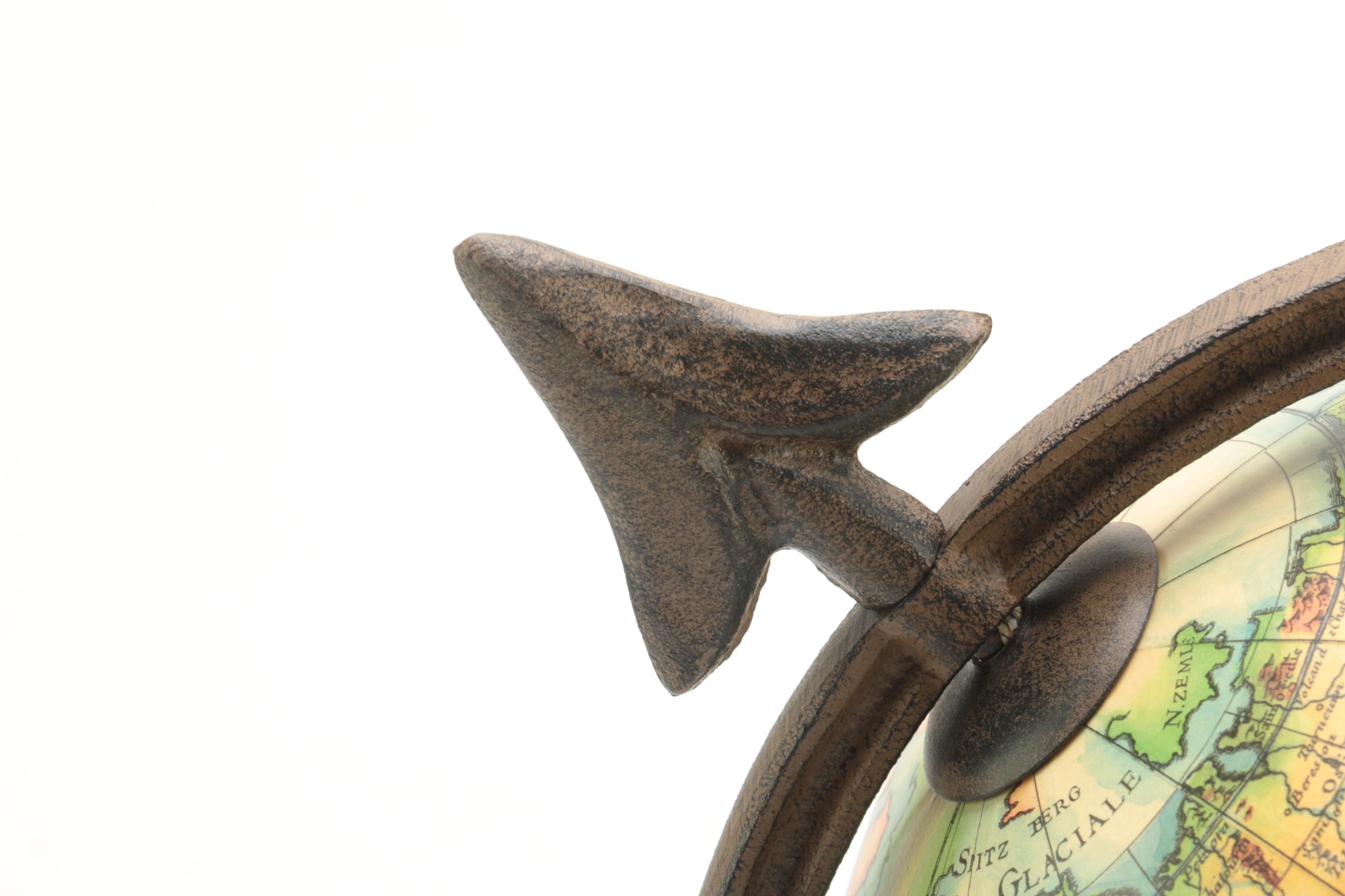 Vintage Style Desk Globe