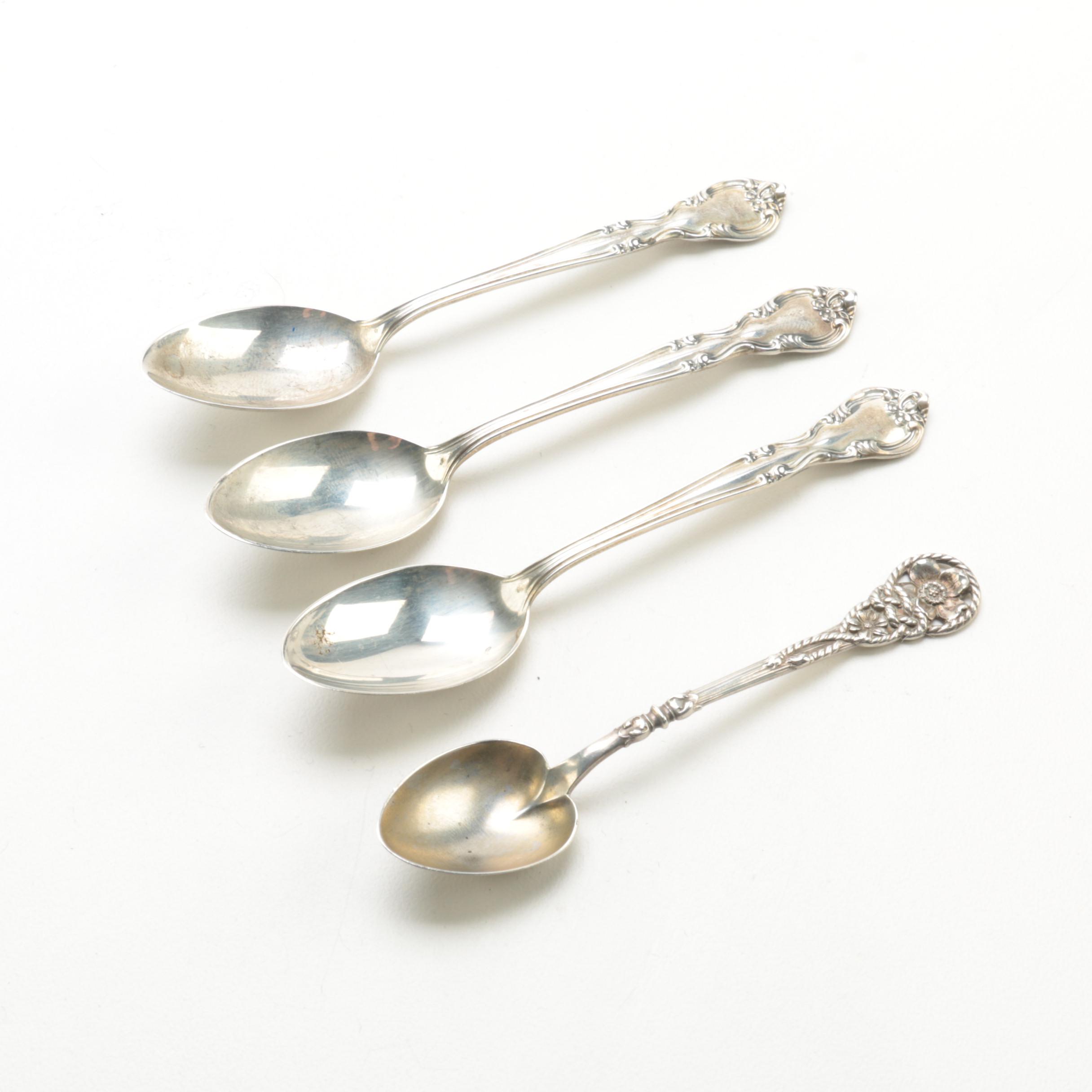 Easterling "American Classic" and Reed & Barton Sterling Demitasse Spoons