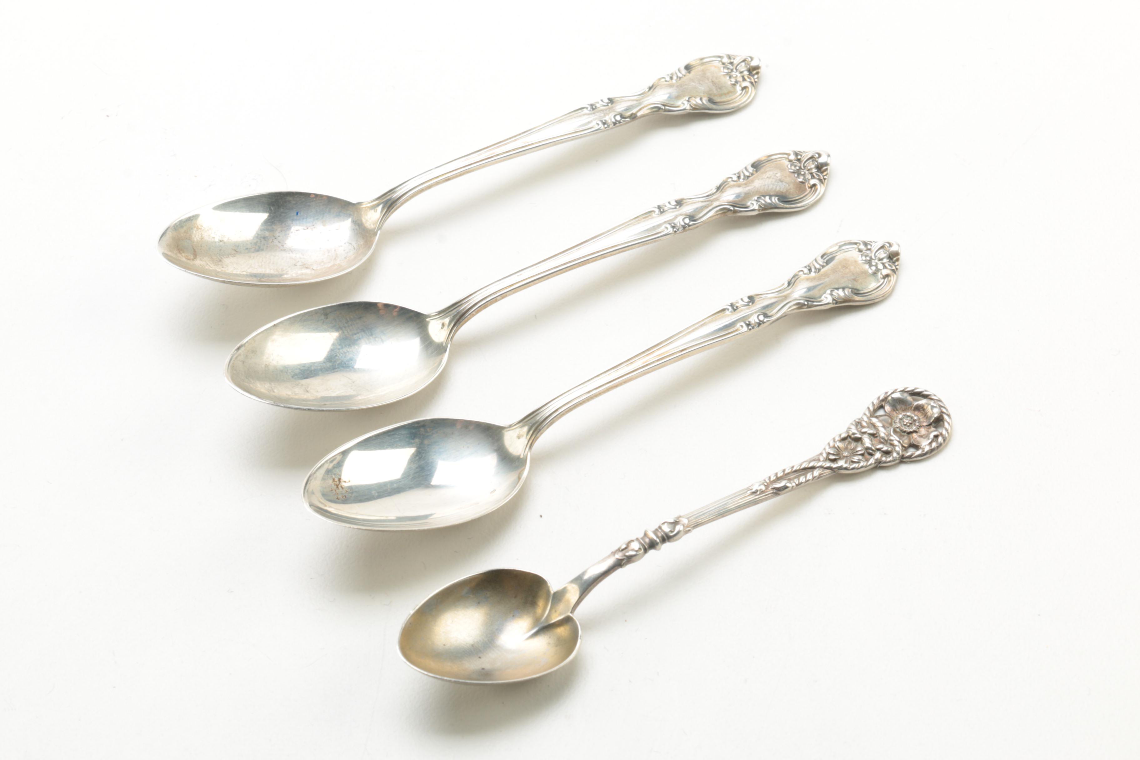 Easterling "American Classic" and Reed & Barton Sterling Demitasse Spoons