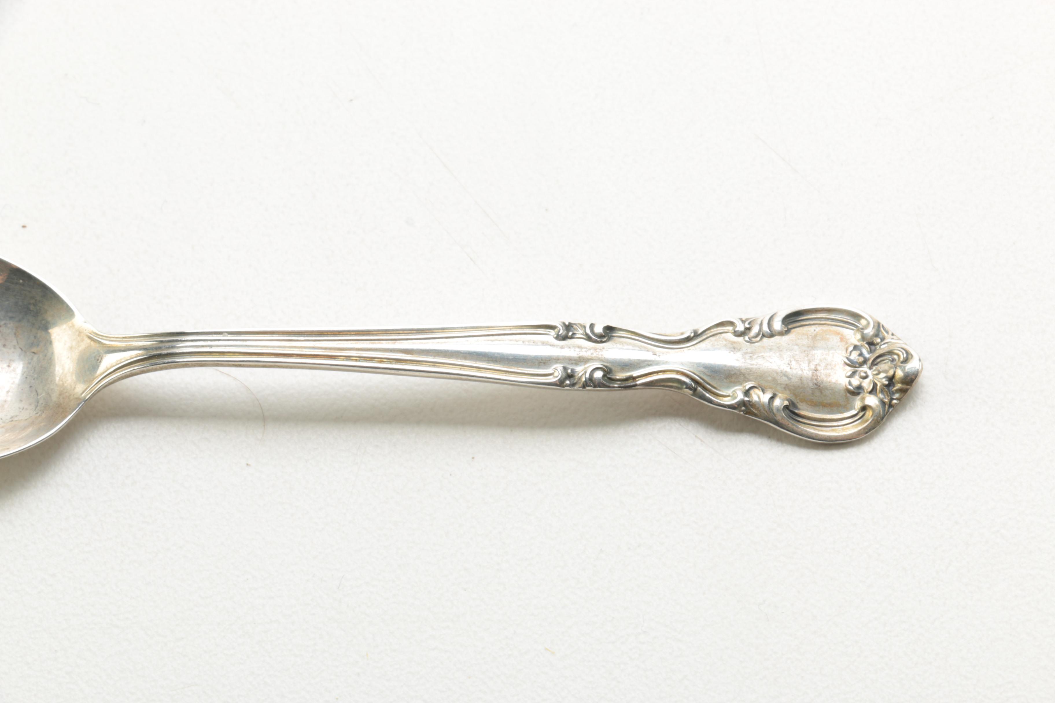 Easterling "American Classic" and Reed & Barton Sterling Demitasse Spoons