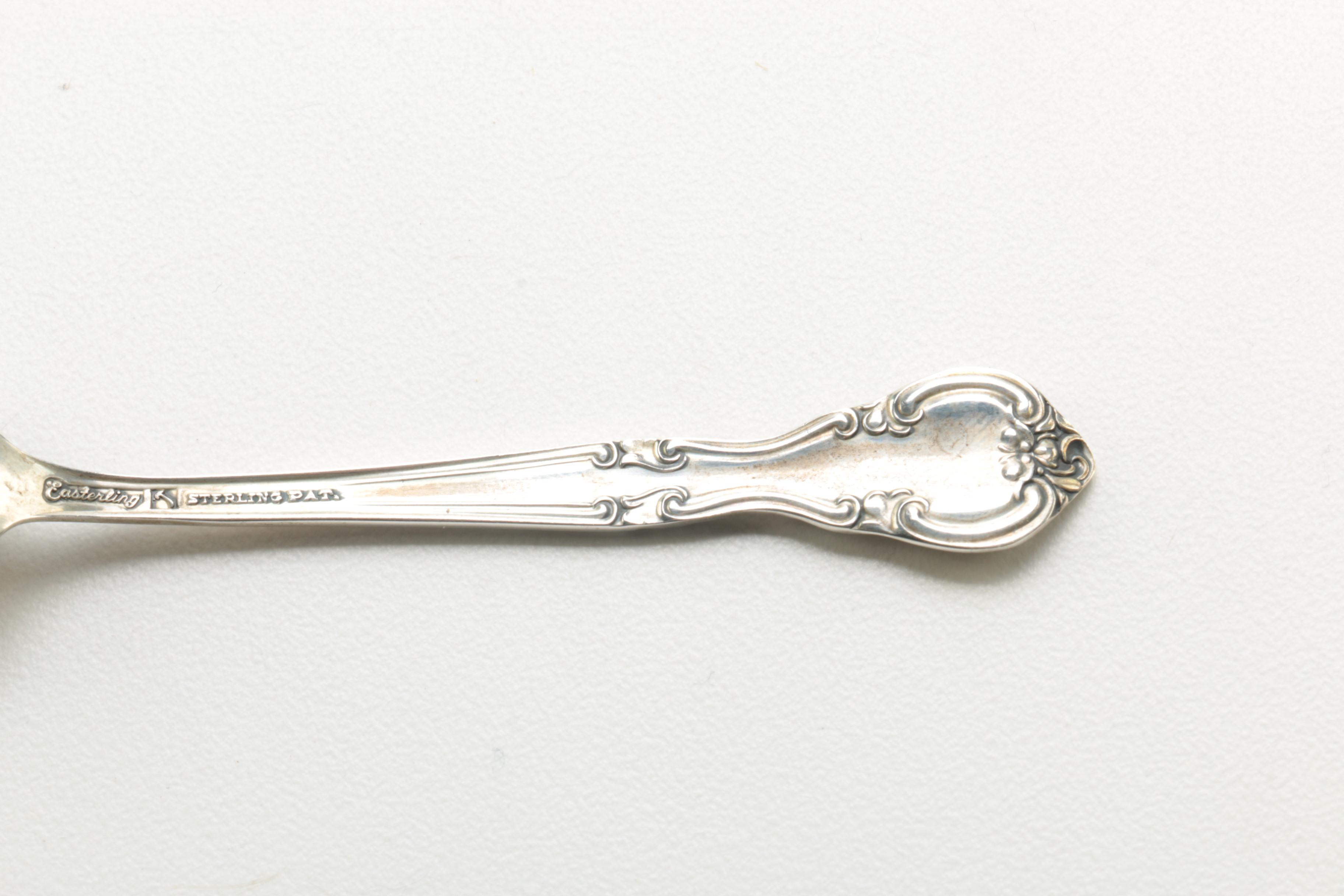 Easterling "American Classic" and Reed & Barton Sterling Demitasse Spoons