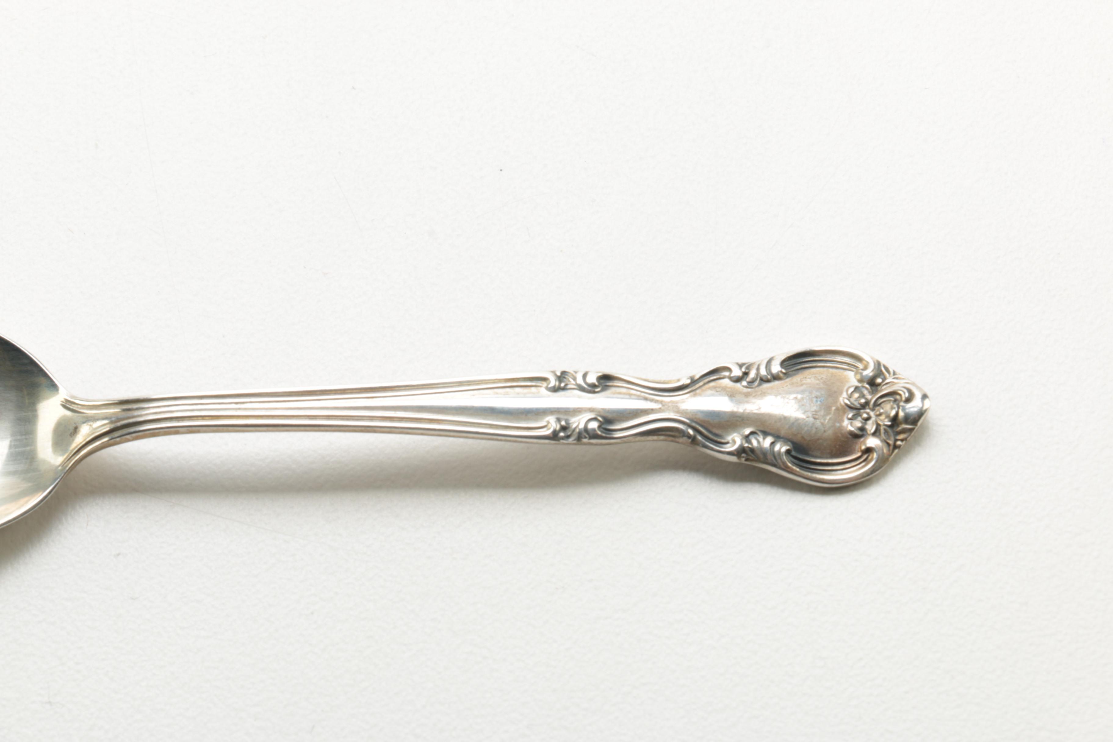 Easterling "American Classic" and Reed & Barton Sterling Demitasse Spoons