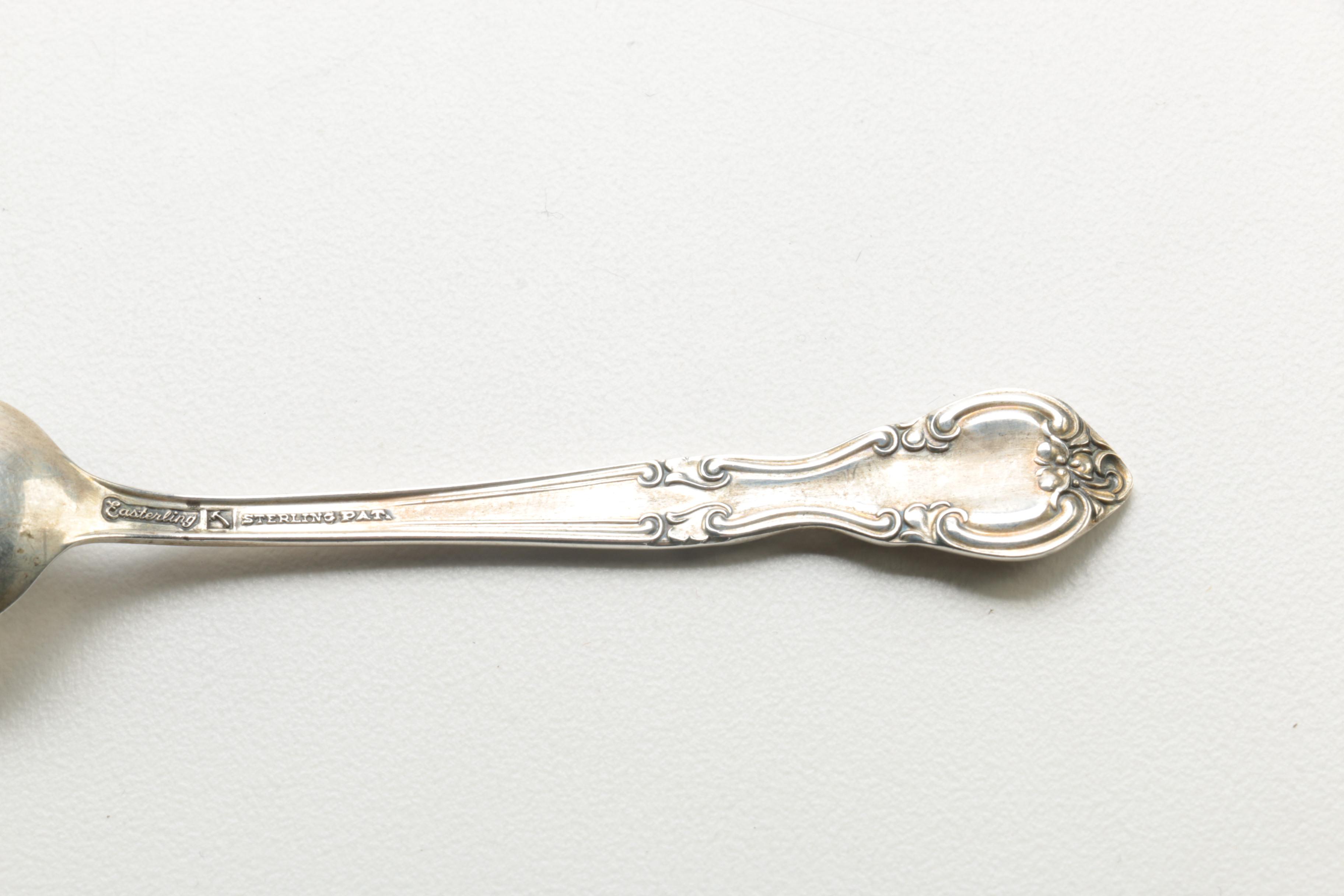 Easterling "American Classic" and Reed & Barton Sterling Demitasse Spoons