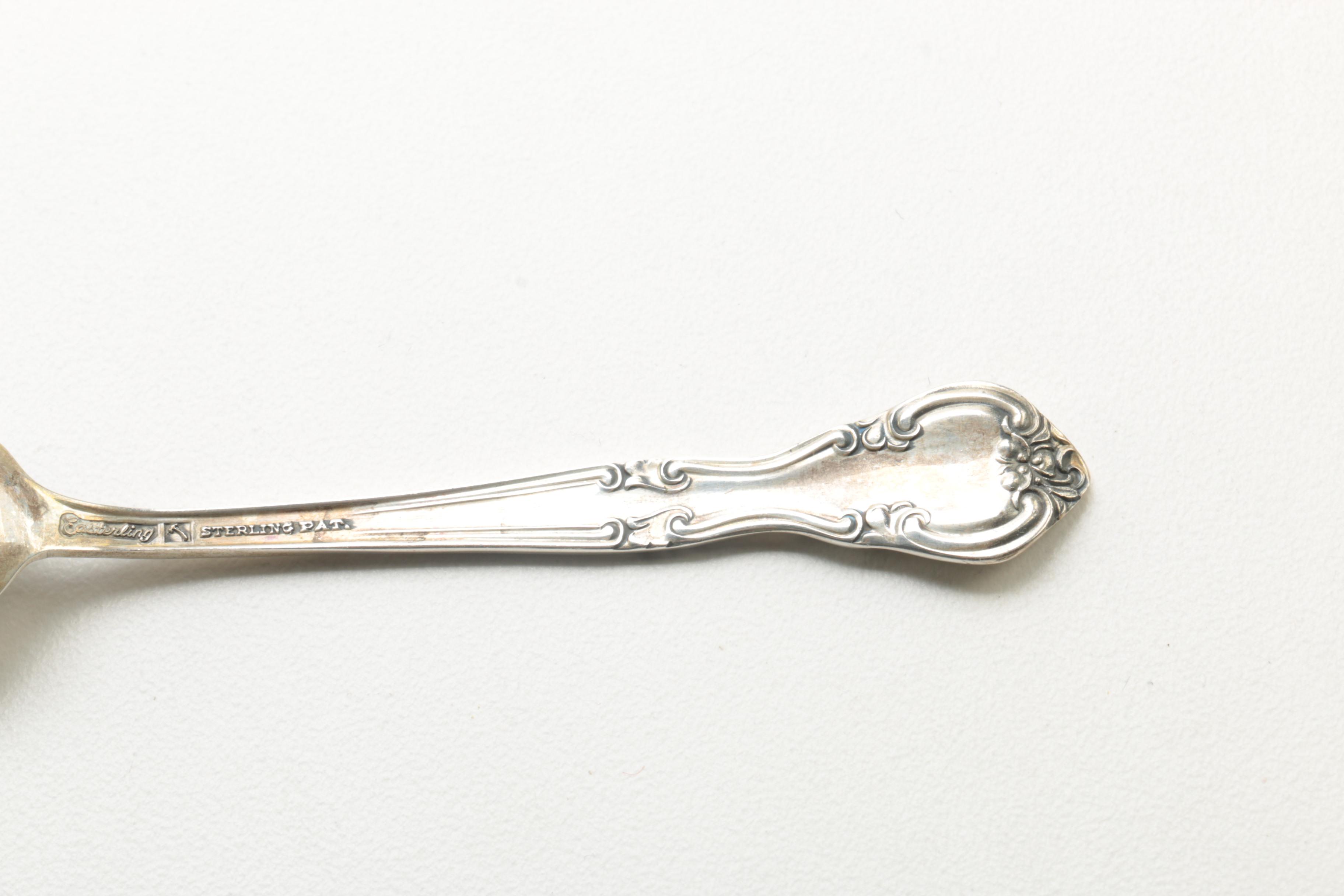 Easterling "American Classic" and Reed & Barton Sterling Demitasse Spoons