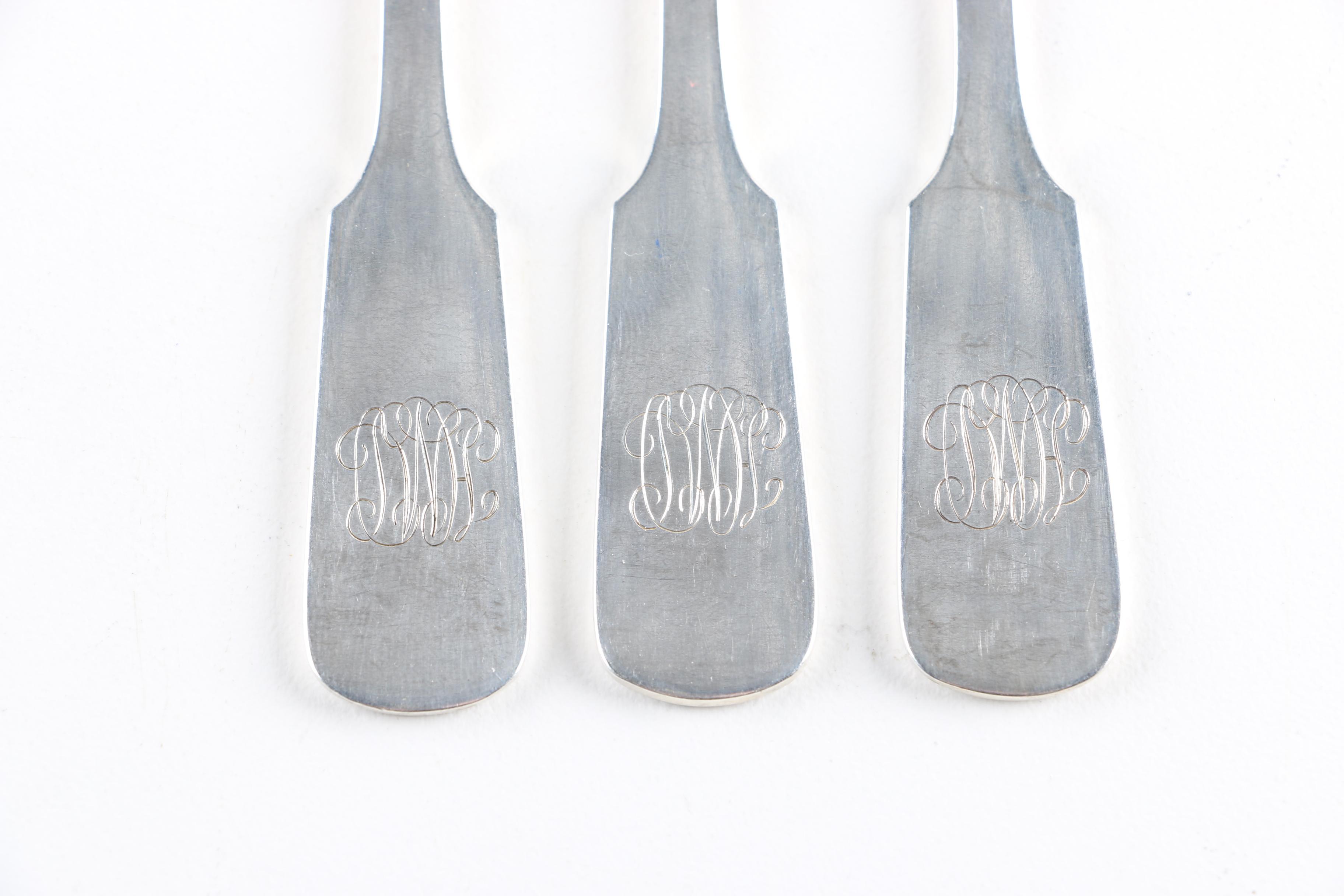 Gorham and International Silver Sterling Silver Butter Knives