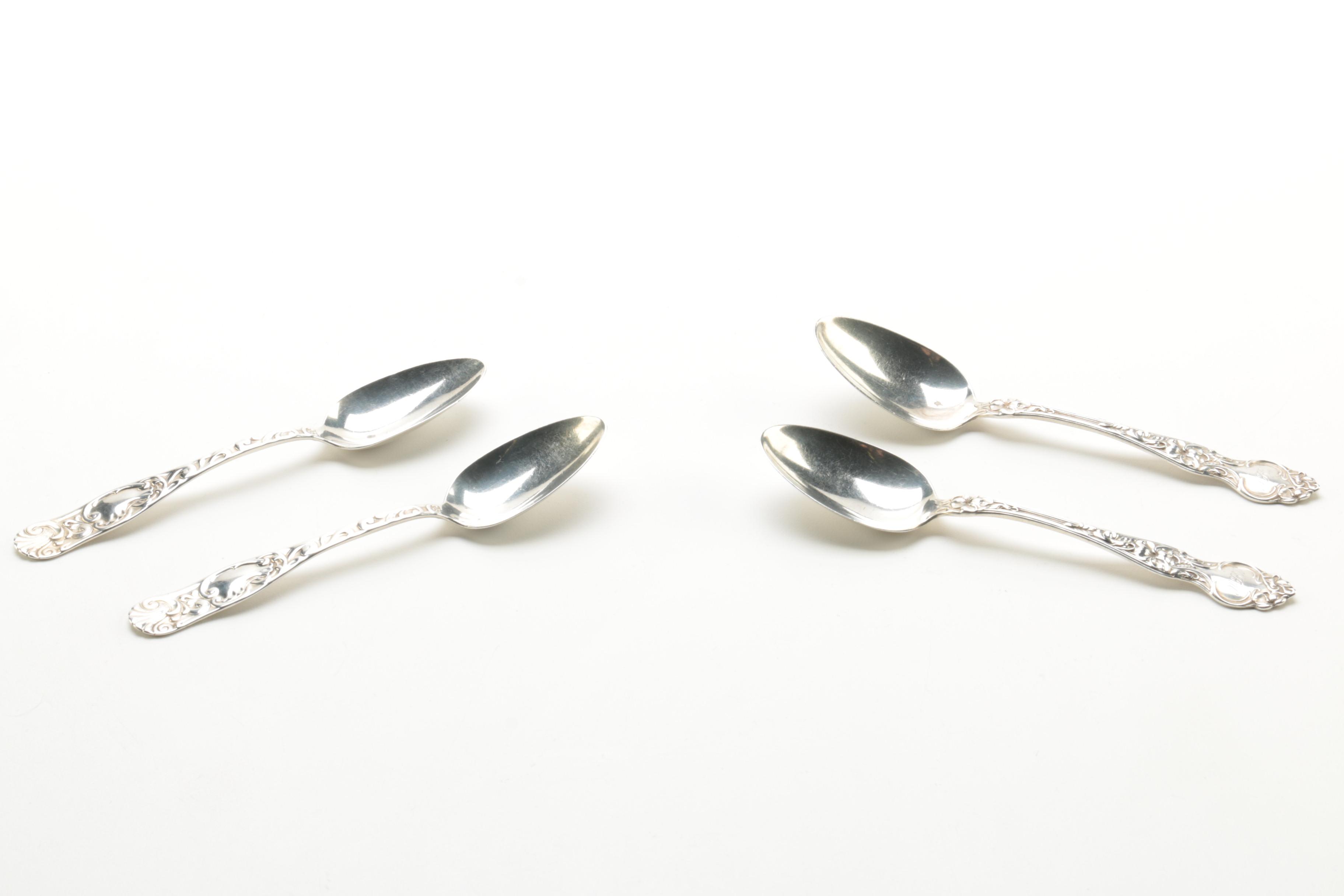 R. Wallace and Sons and Other Sterling Silver Spoons