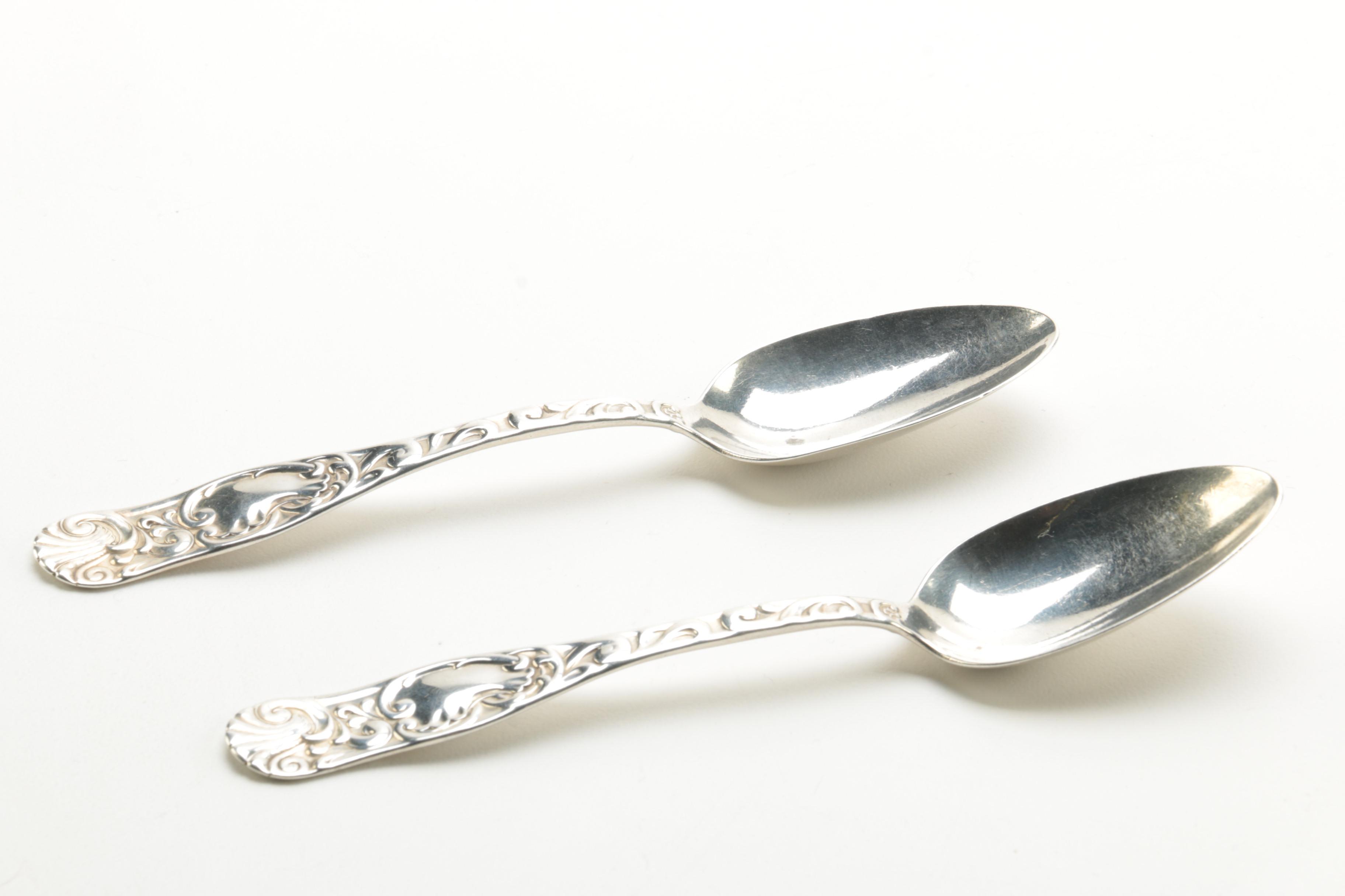 R. Wallace and Sons and Other Sterling Silver Spoons