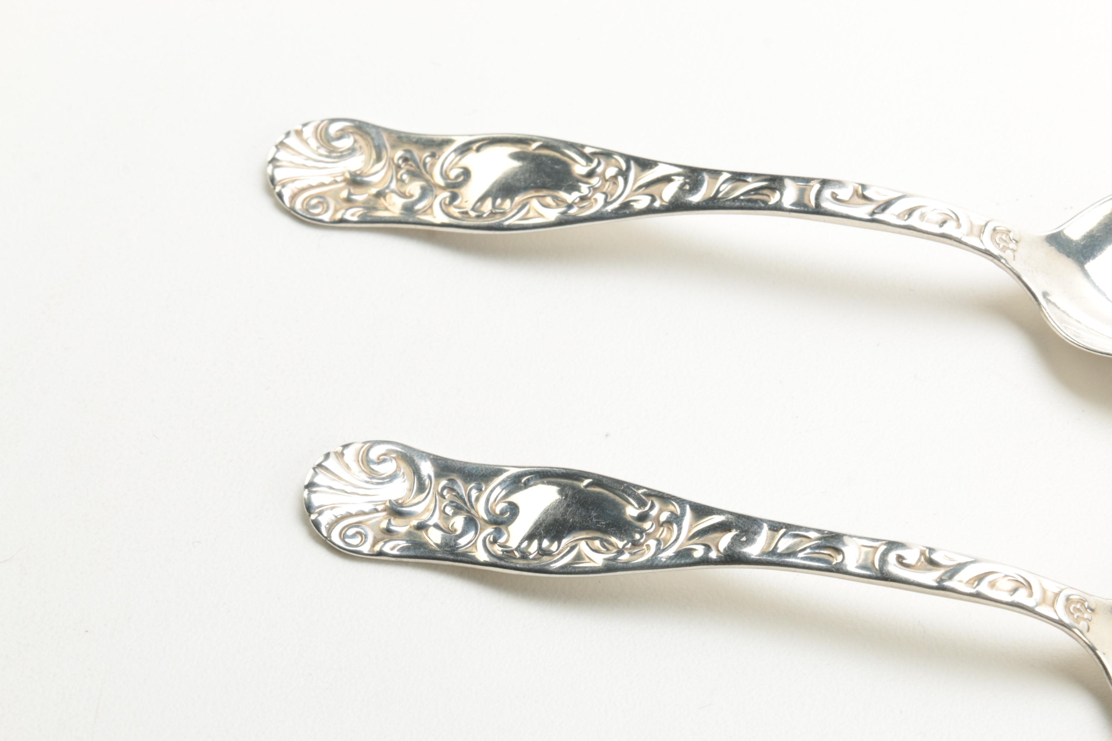 R. Wallace and Sons and Other Sterling Silver Spoons
