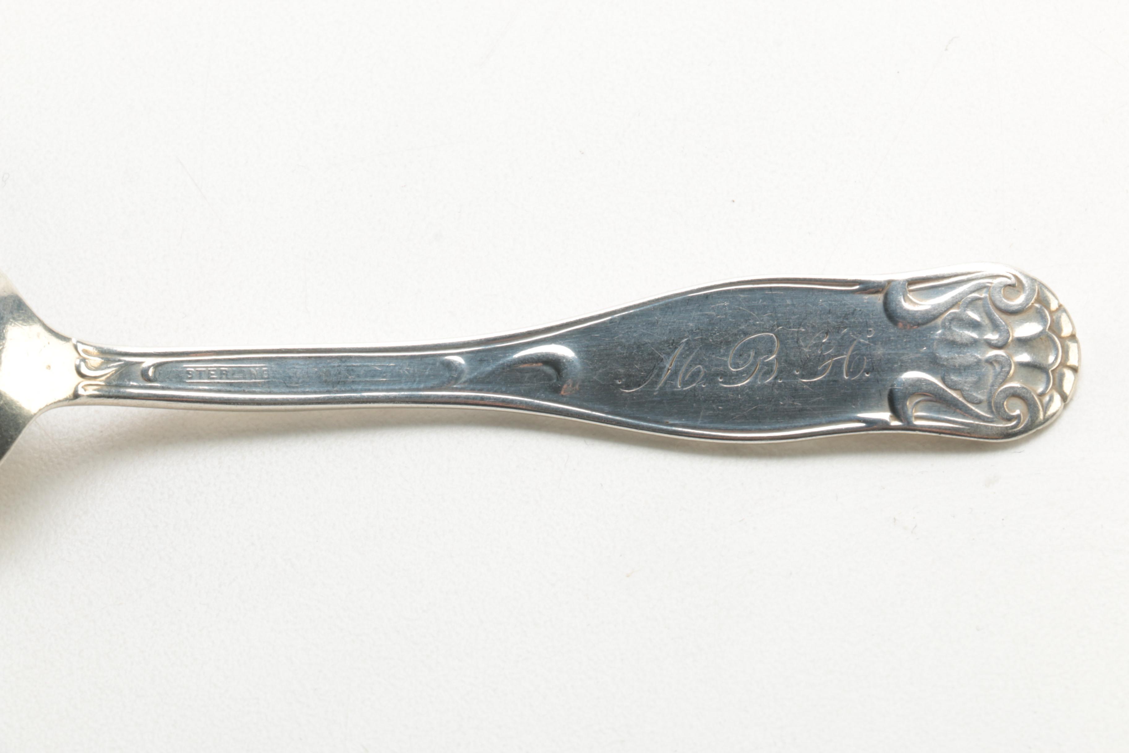 R. Wallace and Sons and Other Sterling Silver Spoons