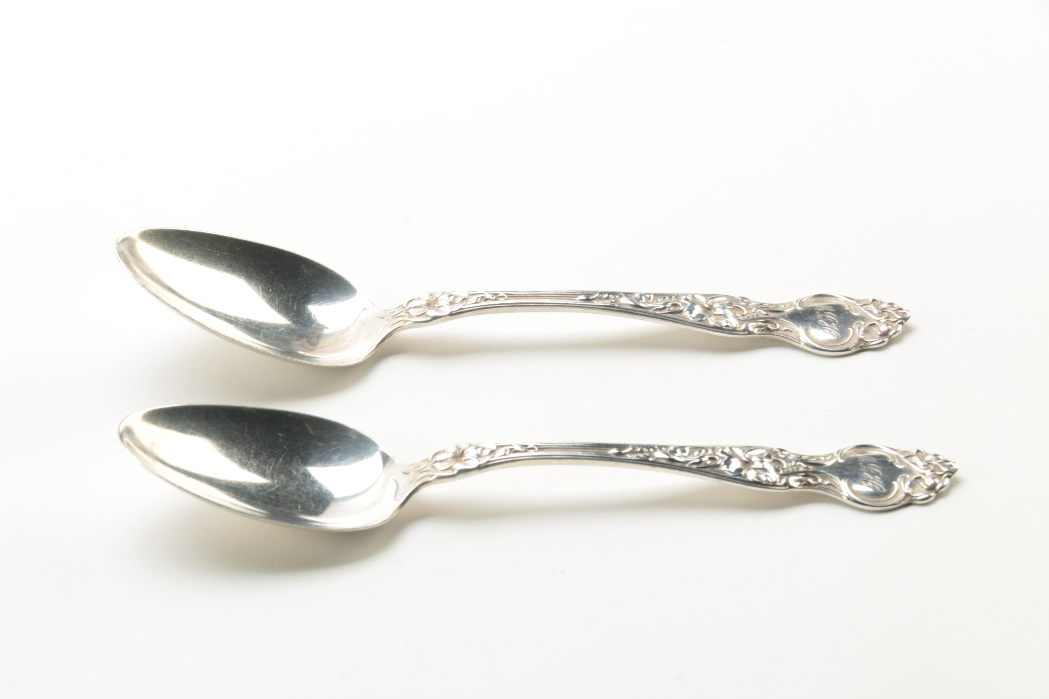 R. Wallace and Sons and Other Sterling Silver Spoons