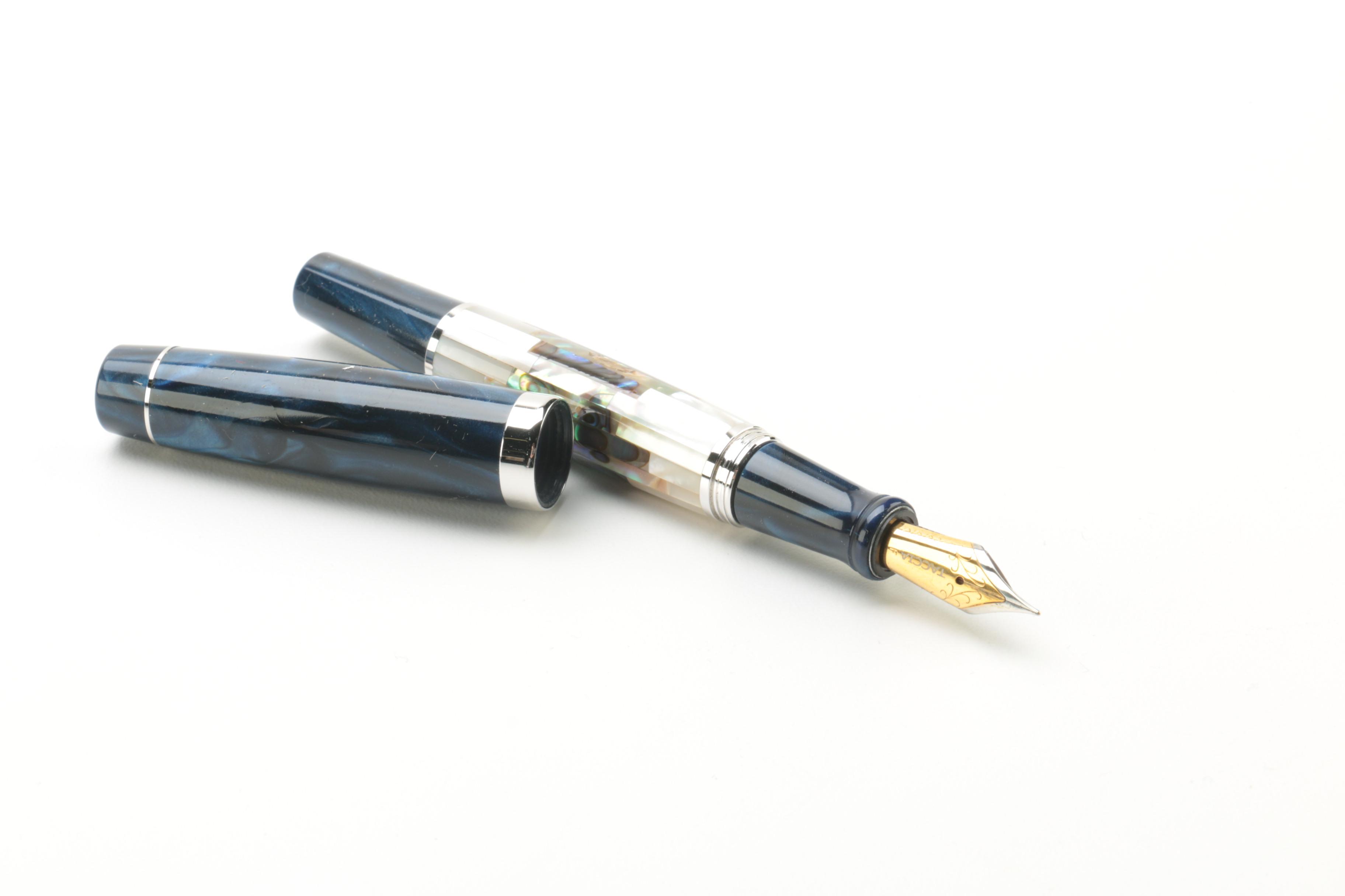 Taccia Abalone Fountain Pen and Others