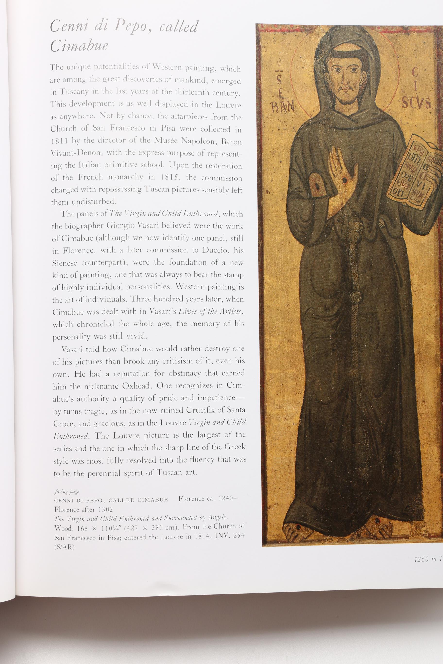 Pair of Art Books Titled "Musee D'orsay" and "Paintings of the Louvre"