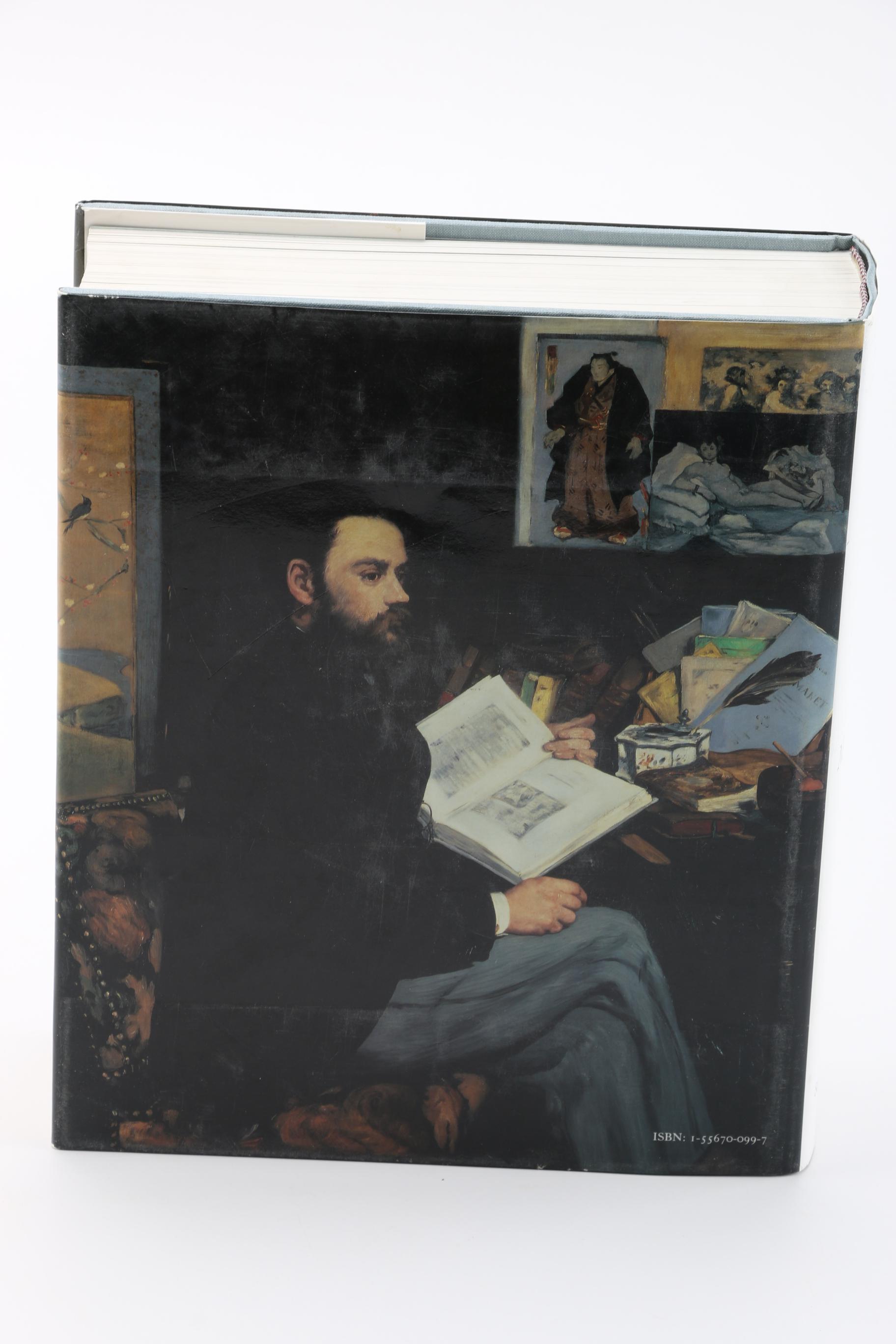 Pair of Art Books Titled "Musee D'orsay" and "Paintings of the Louvre"