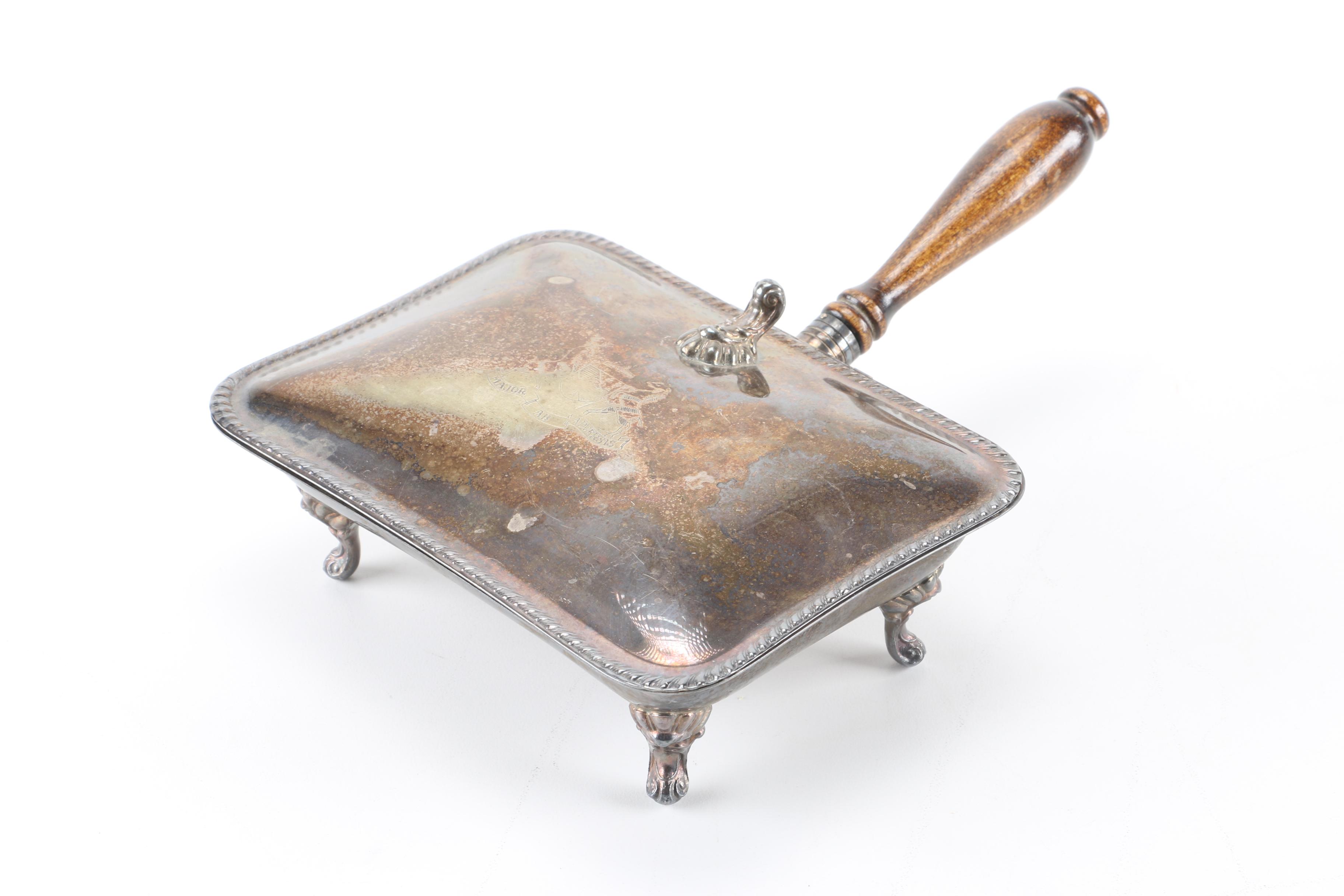 W. S. Blackinton Tray and Assorted Silver Plate Servingware