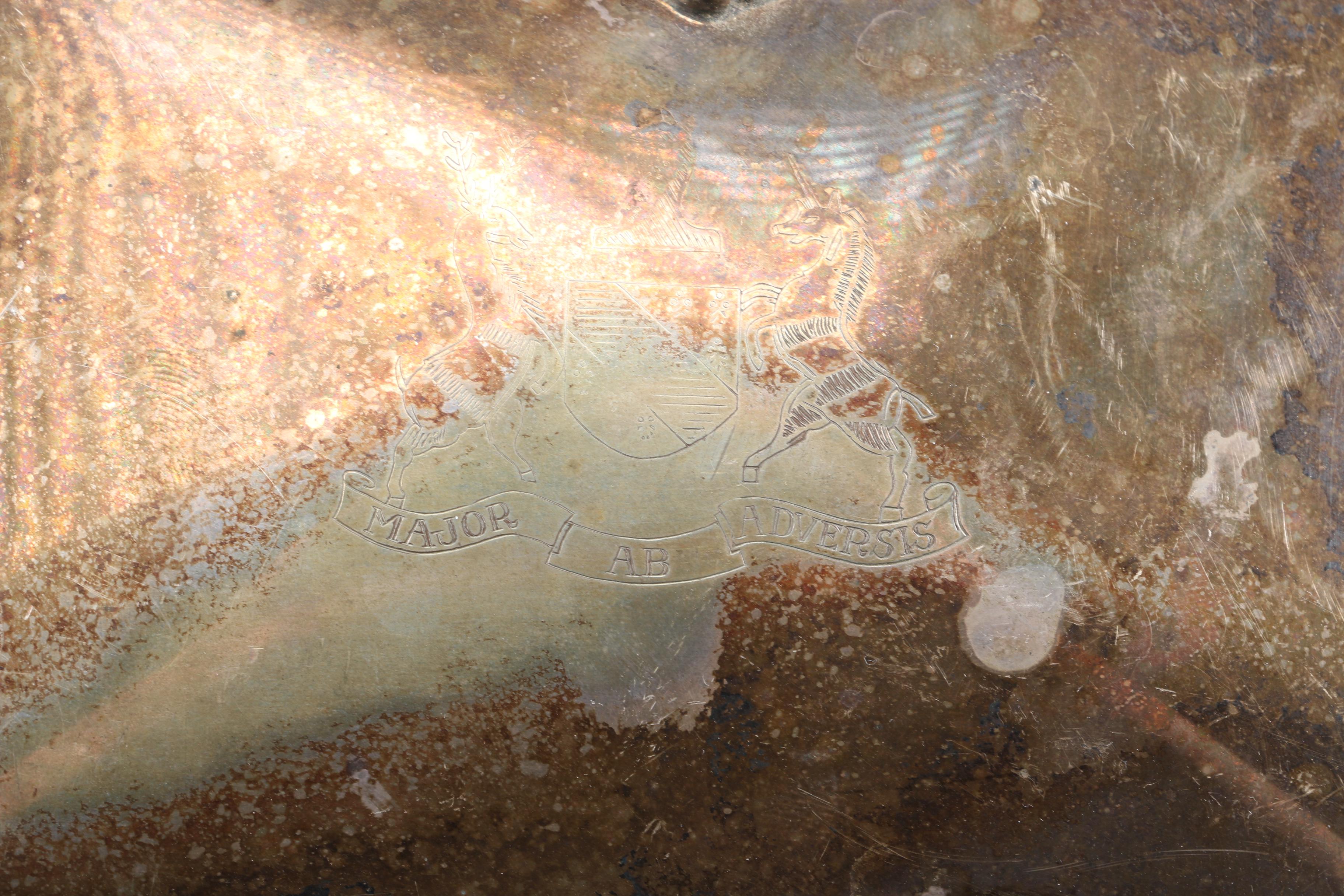 W. S. Blackinton Tray and Assorted Silver Plate Servingware