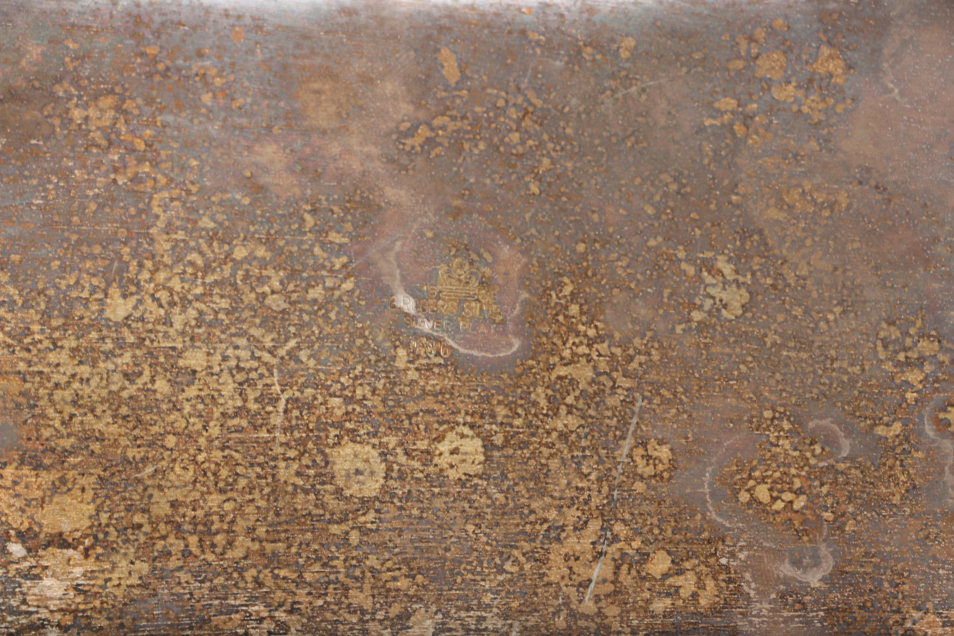 W. S. Blackinton Tray and Assorted Silver Plate Servingware