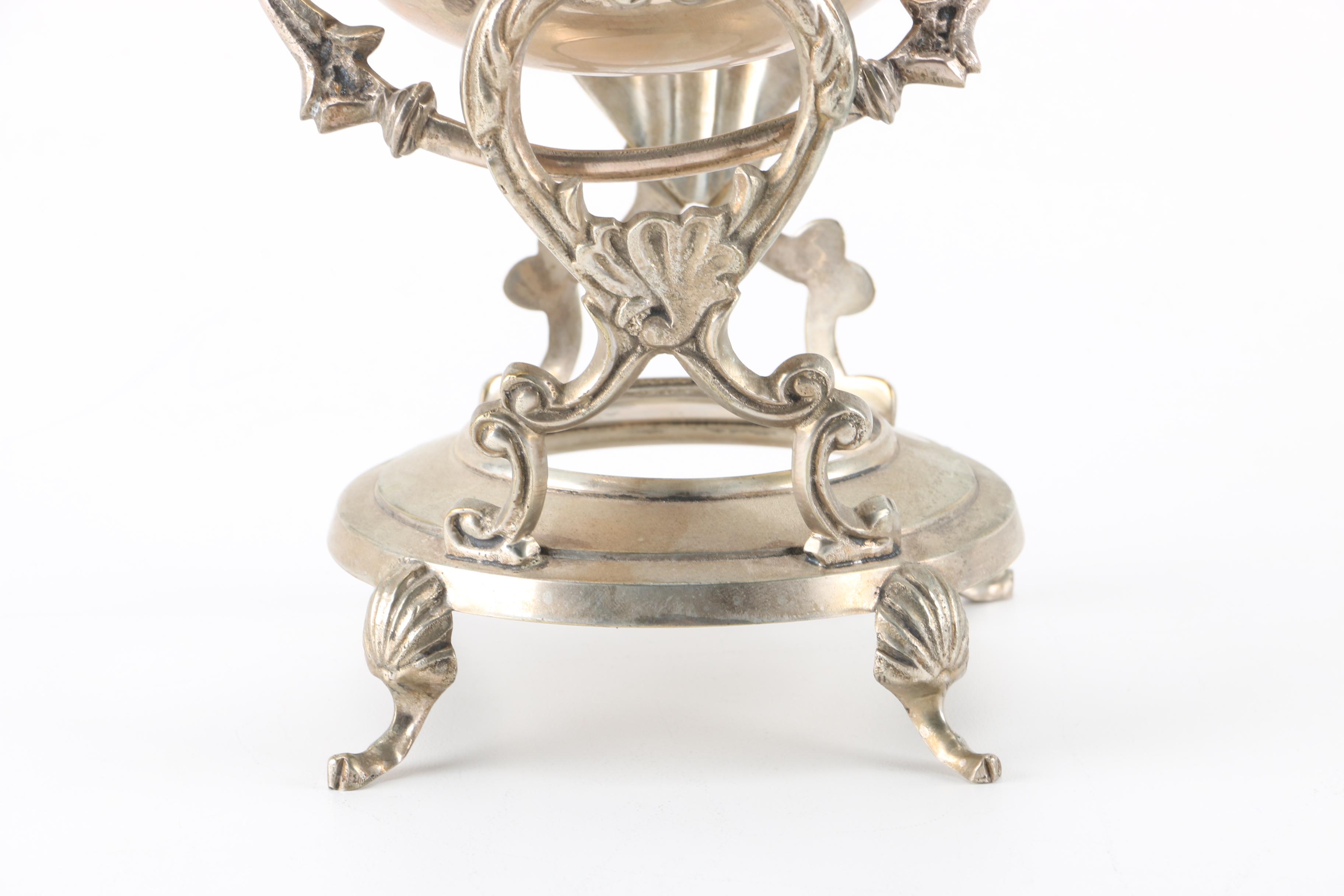 W. S. Blackinton Tray and Assorted Silver Plate Servingware