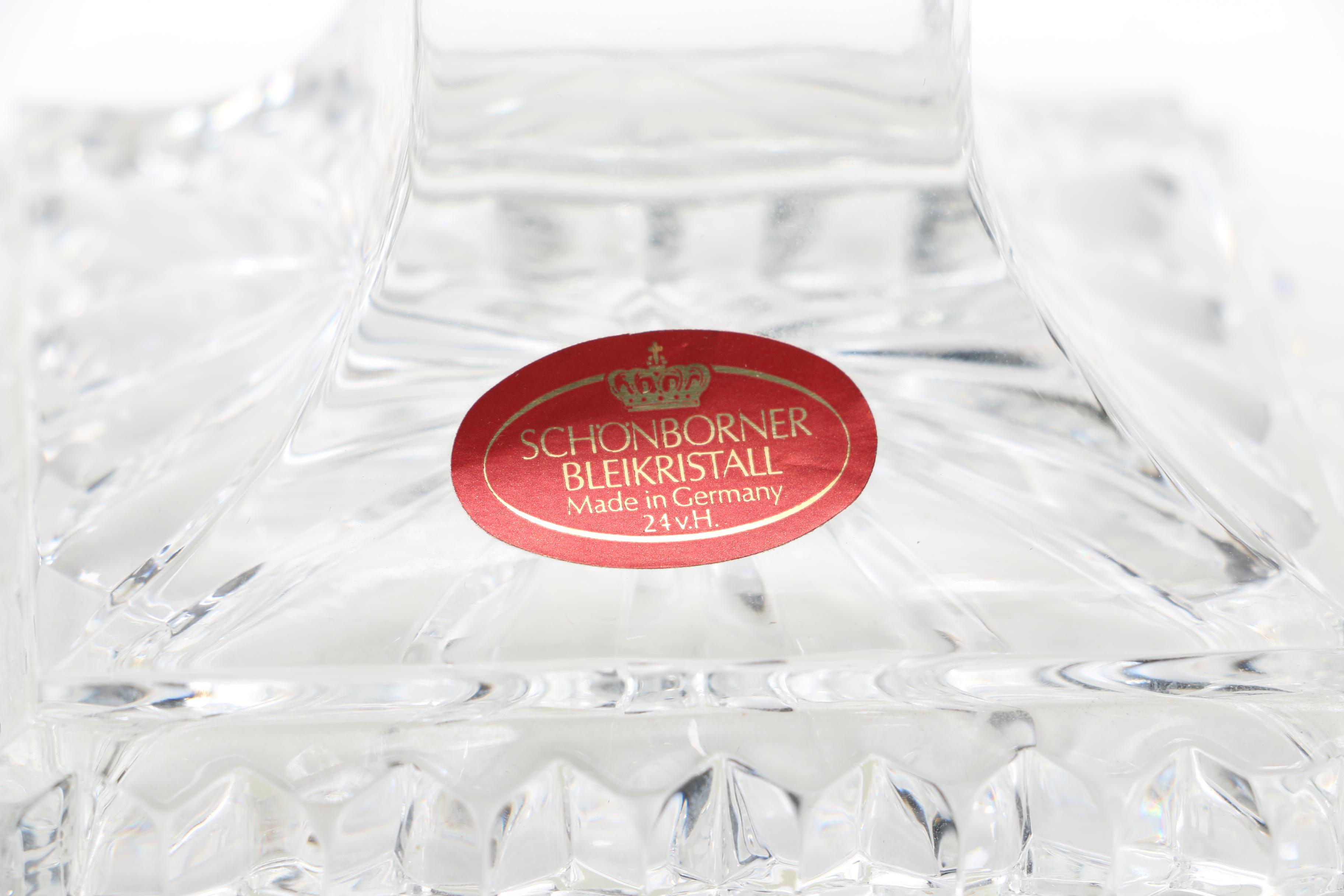 Schonborner Bleikristall Crystal Soccer Ball