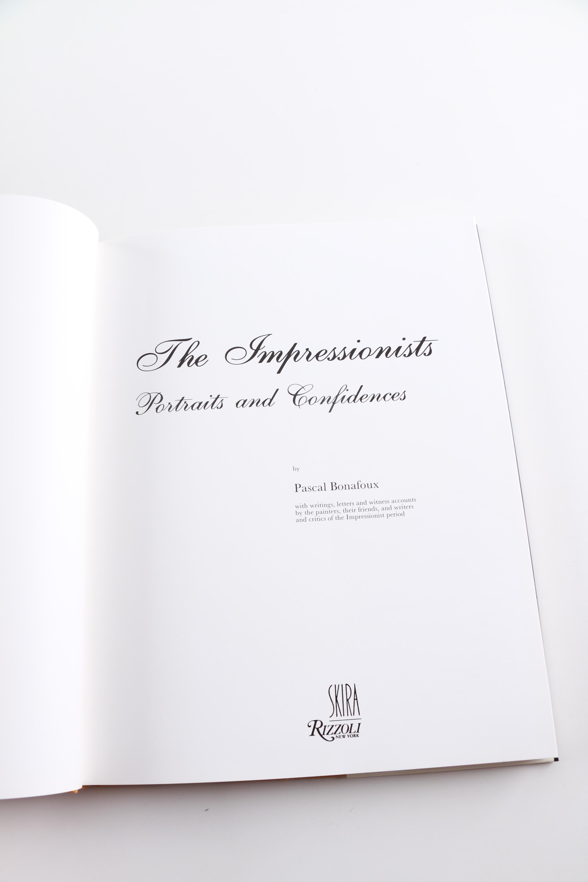 Assortment of Books on Impressionism