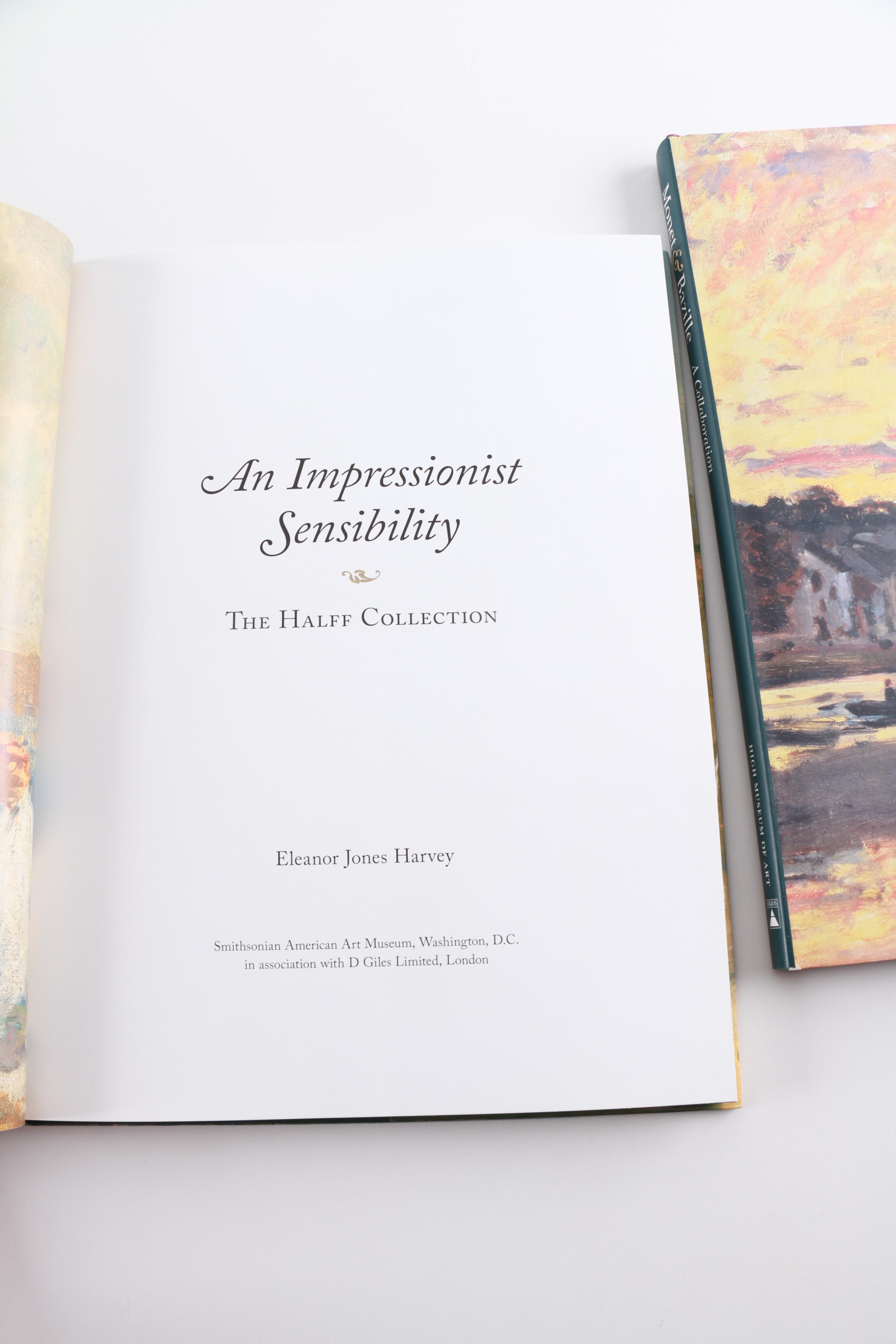 Assortment of Books on Impressionism