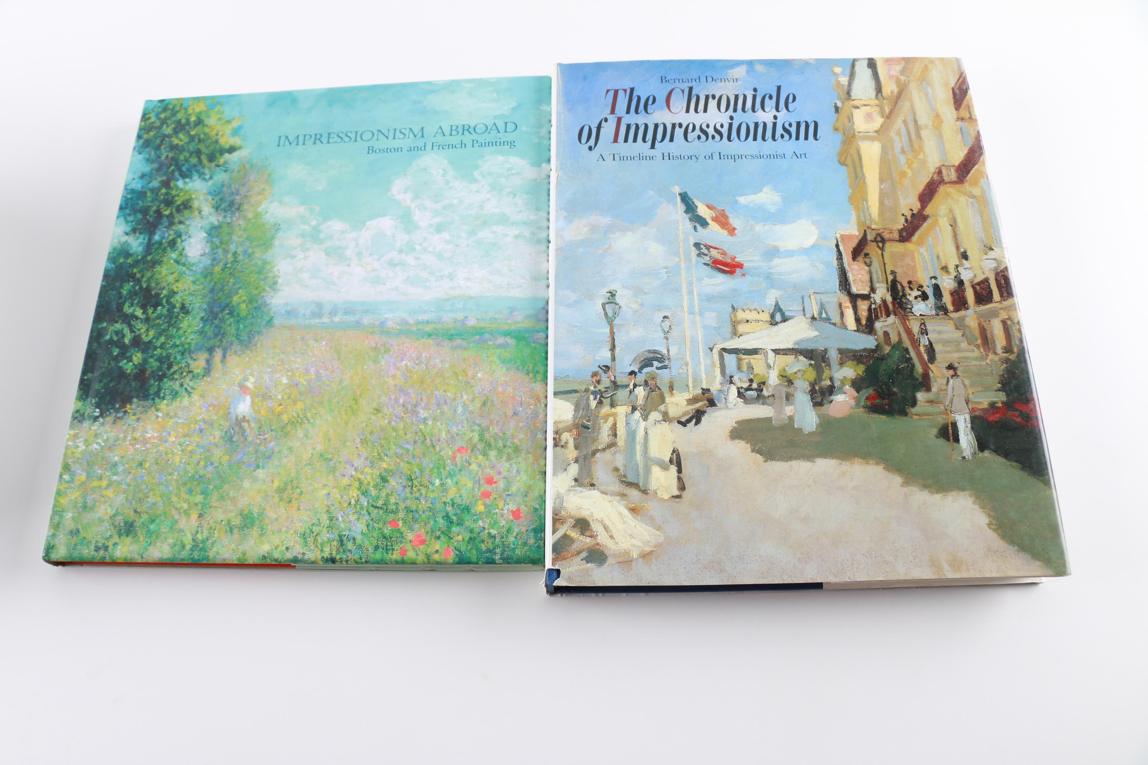 Assortment of Books on Impressionism